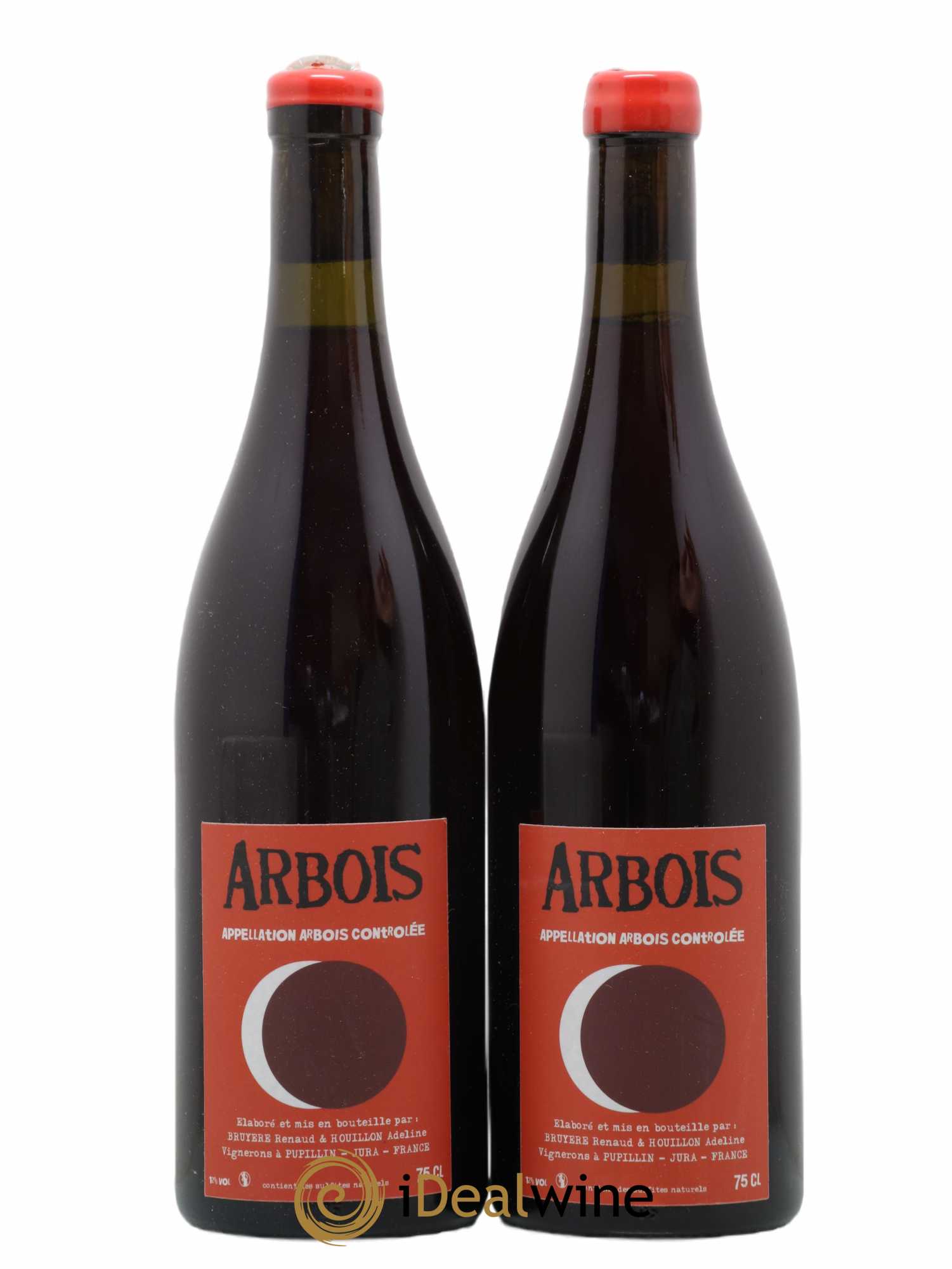 Arbois-Pupillin Ploussard Adeline Houillon & Renaud Bruyère 2016 - Posten von 2 Flaschen - 0