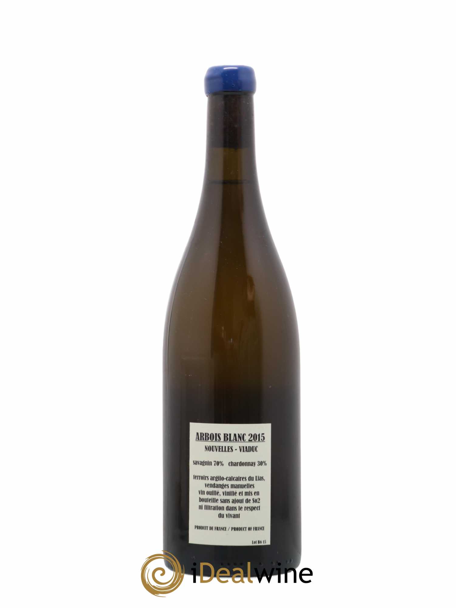 Arbois Savagnin Chardonnay Nouvelles-Viaduc Adeline Houillon & Renaud Bruyère 2015 - Lot de 1 bouteille - 1