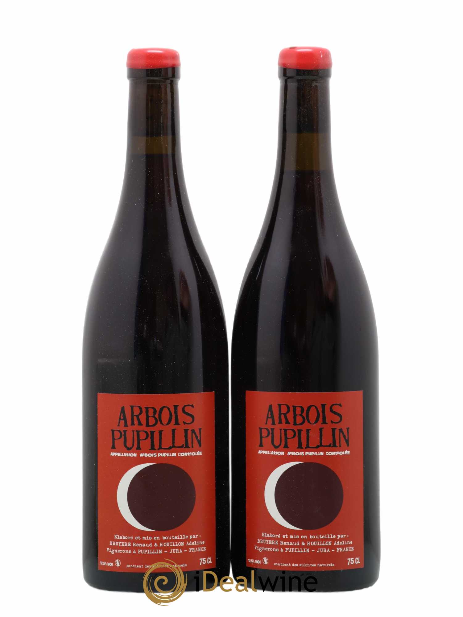 Arbois-Pupillin Ploussard Adeline Houillon & Renaud Bruyère 2015 - Lot de 2 bouteilles - 0