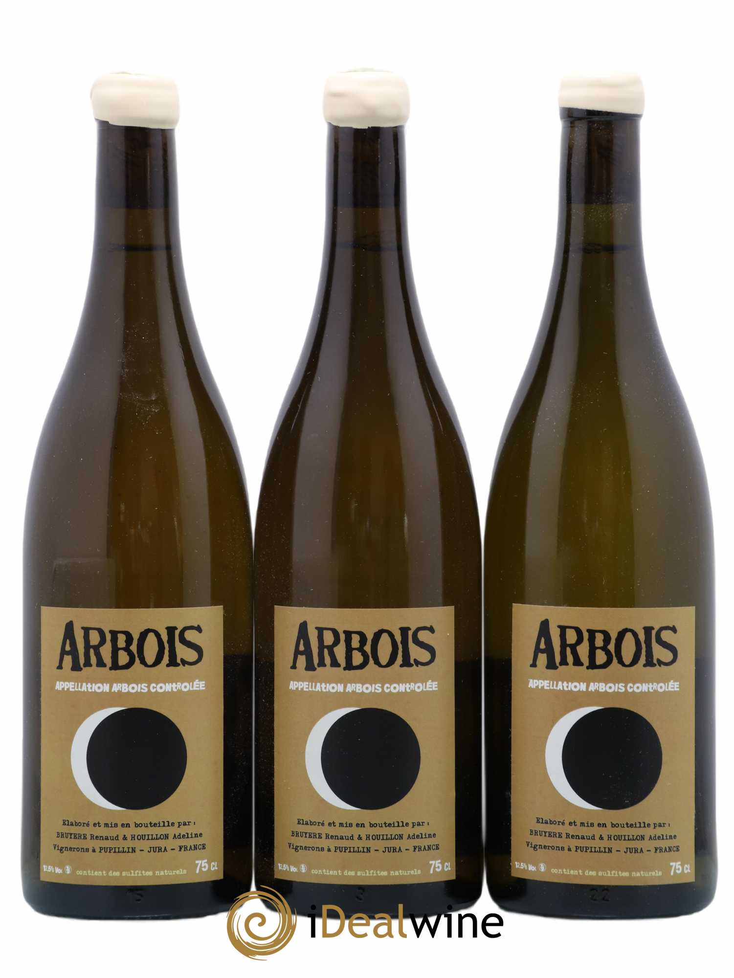 Arbois Chardonnay La Croix Rouge Adeline Houillon & Renaud Bruyère 2013 - Lotto di 3 bottiglie - 0