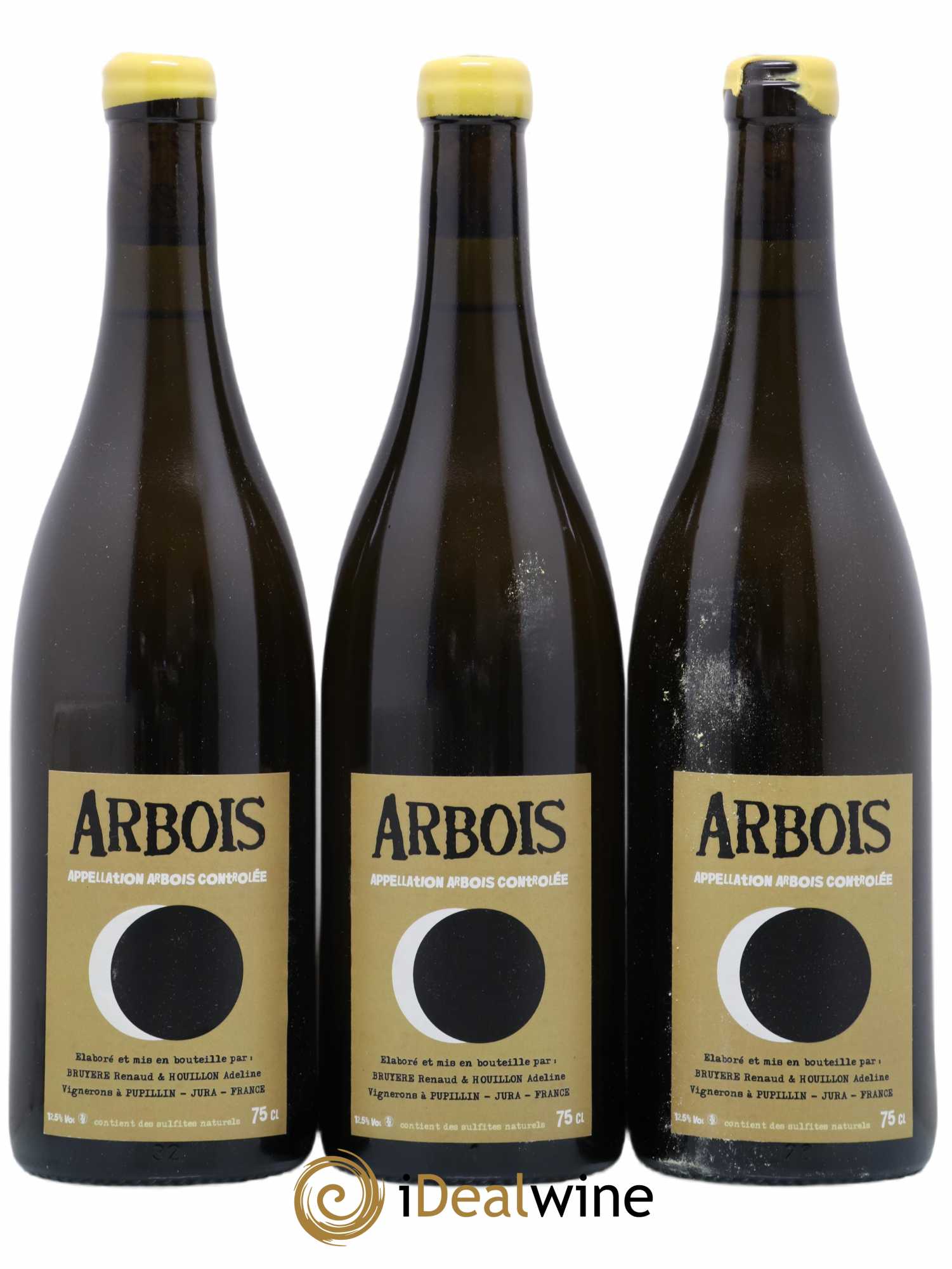 Arbois-Pupillin Savagnin Adeline Houillon & Renaud Bruyère 2014 - Lot de 3 bouteilles - 0