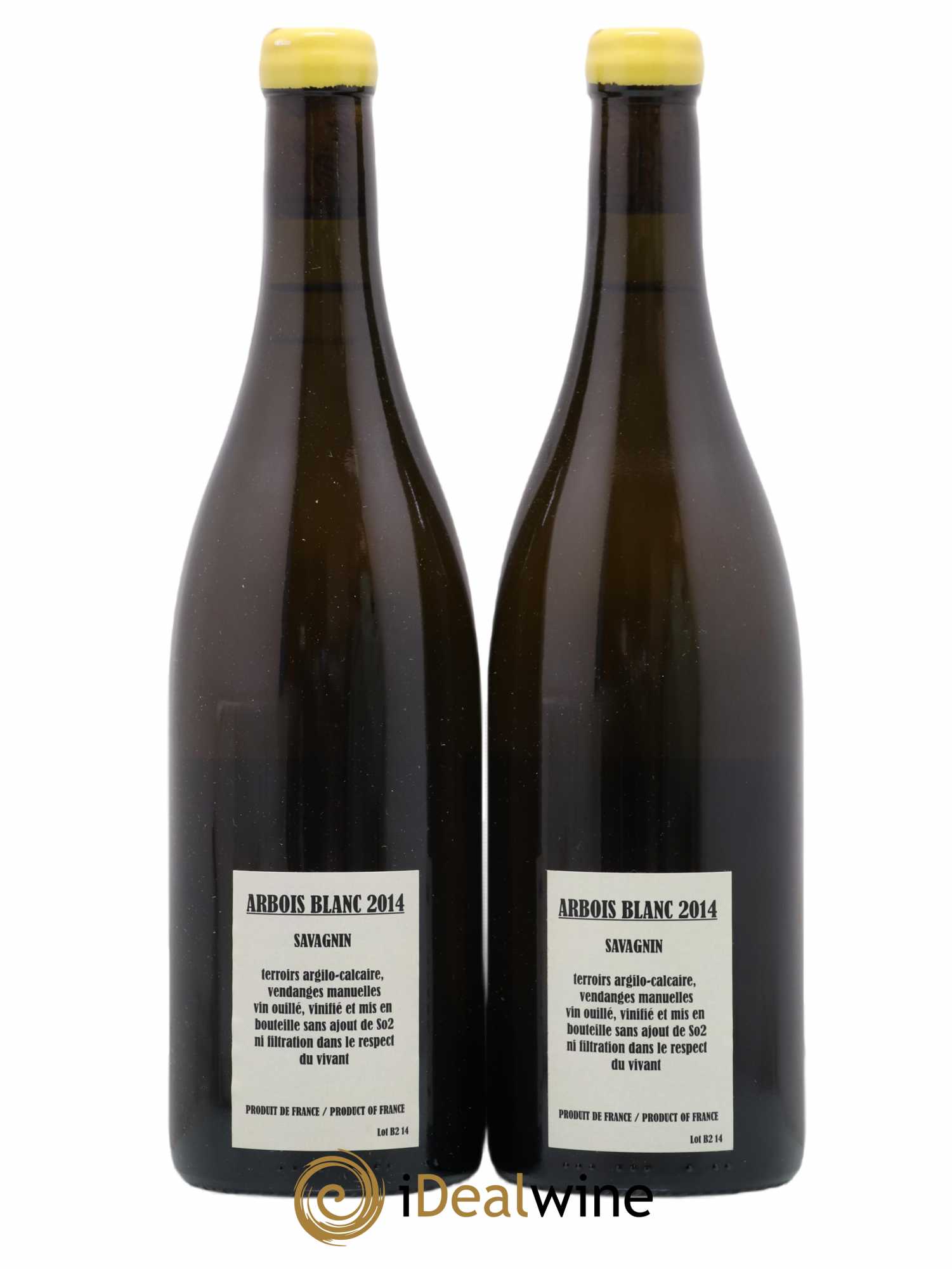 Arbois-Pupillin Savagnin Adeline Houillon & Renaud Bruyère 2014 - Lot de 2 bouteilles - 1