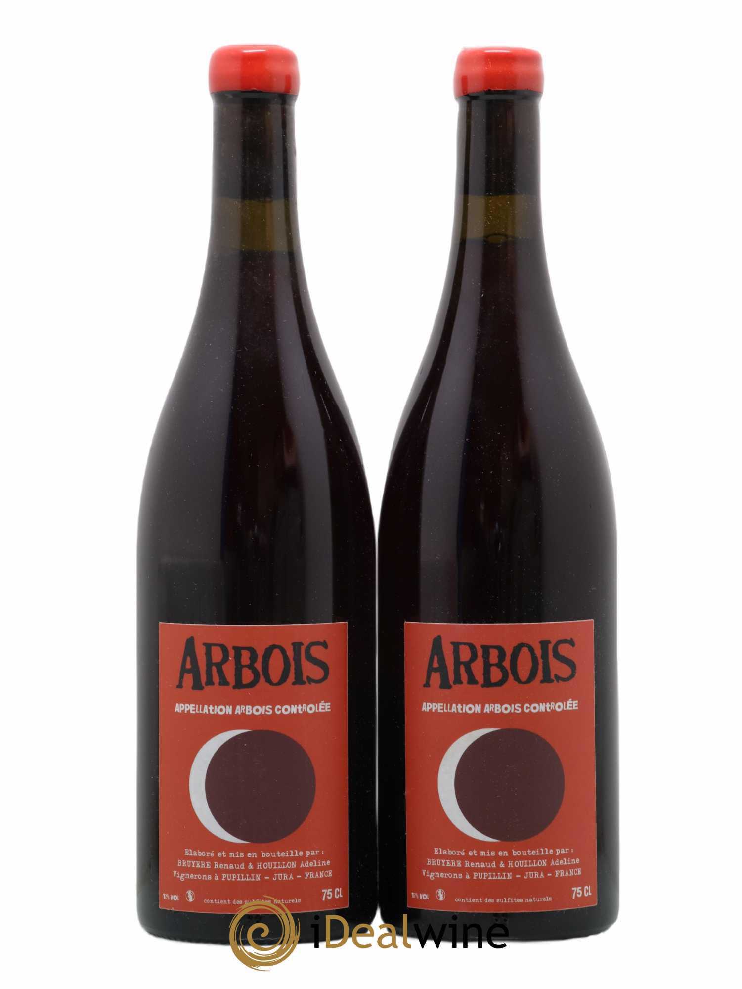 Arbois-Pupillin Ploussard Adeline Houillon & Renaud Bruyère 2016 - Lot de 2 bouteilles - 0