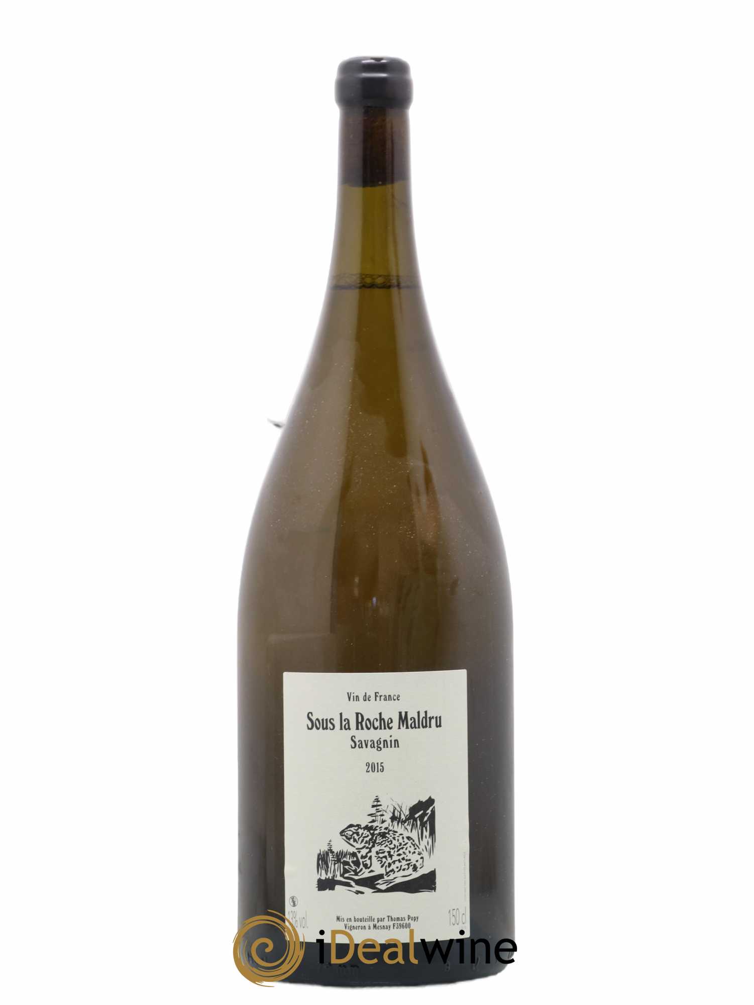 Vin de France Savagnin Sous la Roche Maldru Thomas Popy 2015 - Posten von 1 Magnum - 0
