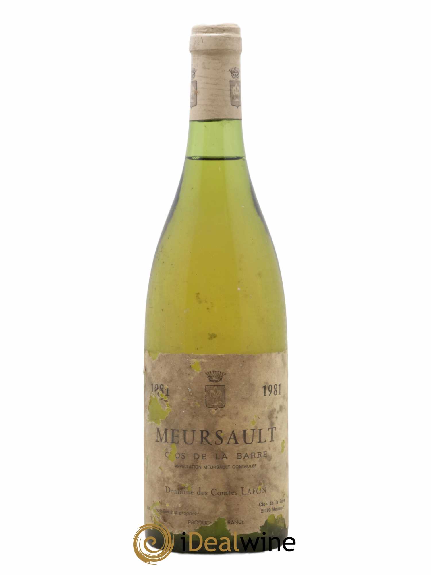 Meursault Clos de la Barre Comtes Lafon (Domaine des) 1981 - Lot de 1 bouteille - 0