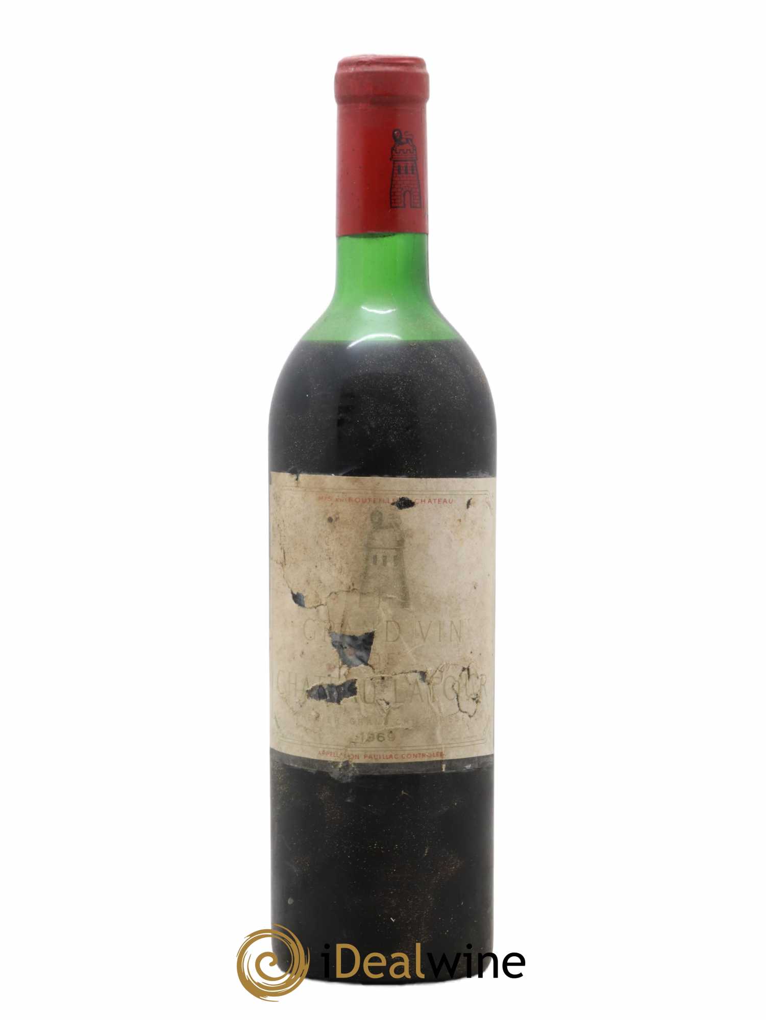 Château Latour 1er Grand Cru Classé 1969 - Lot de 1 bouteille - 0