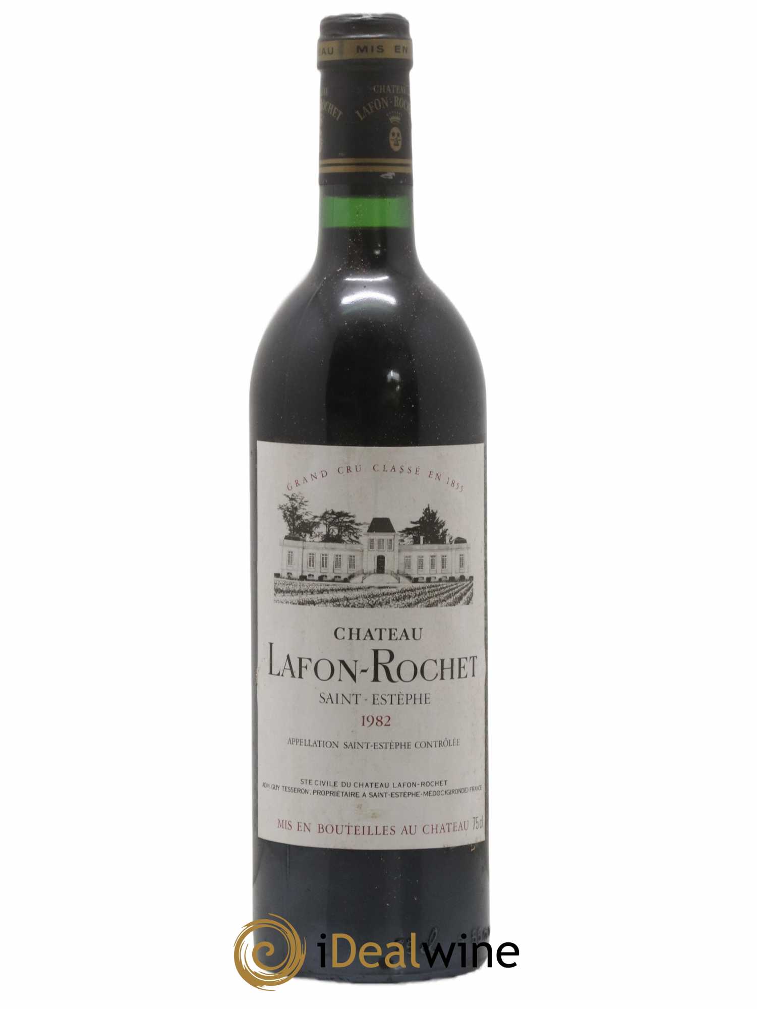 Château Lafon Rochet 4ème Grand Cru Classé 1982 - Lot de 1 bouteille - 0