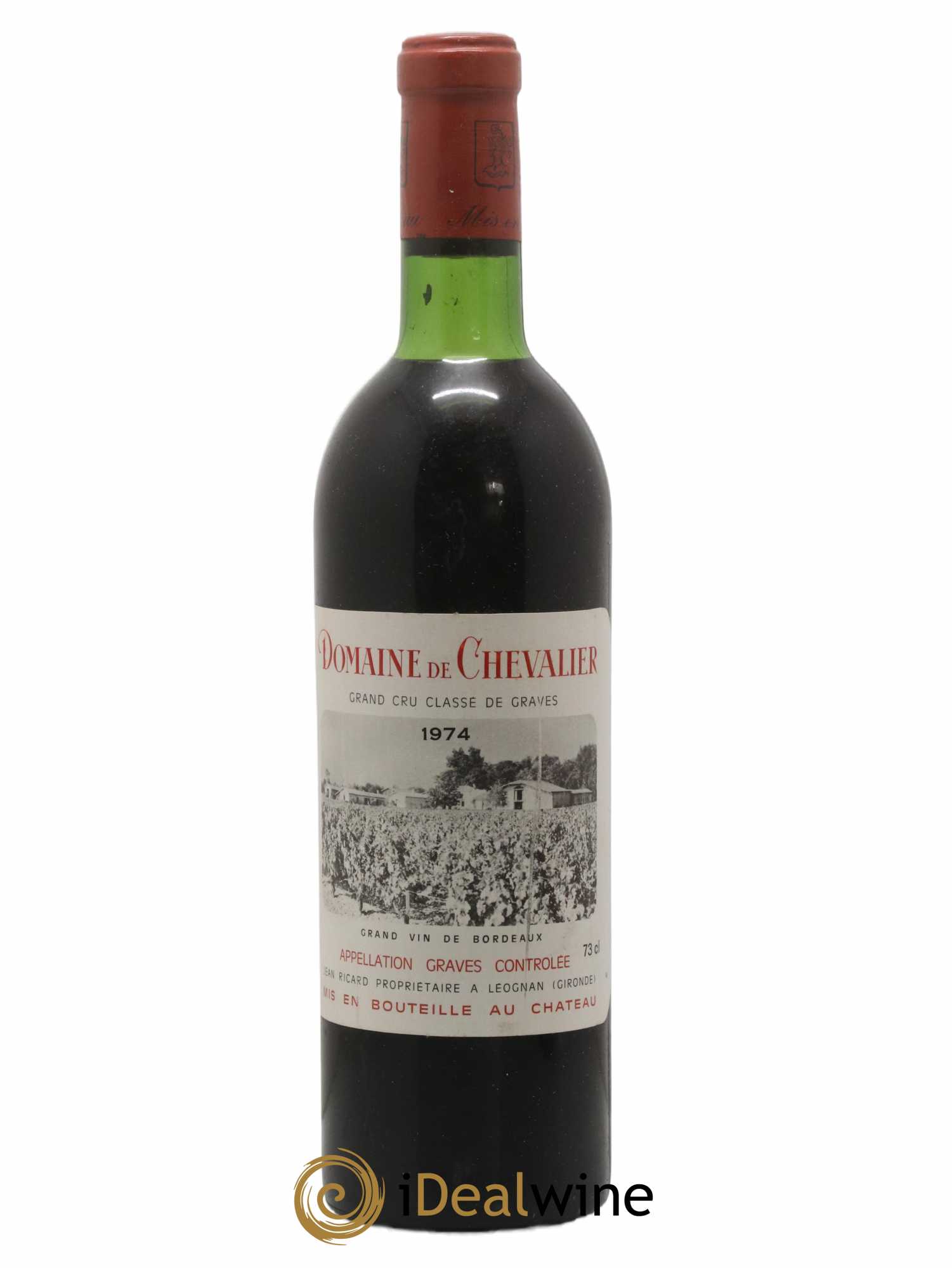 Domaine de Chevalier Cru Classé de Graves 1974 - Lot de 1 bouteille - 0