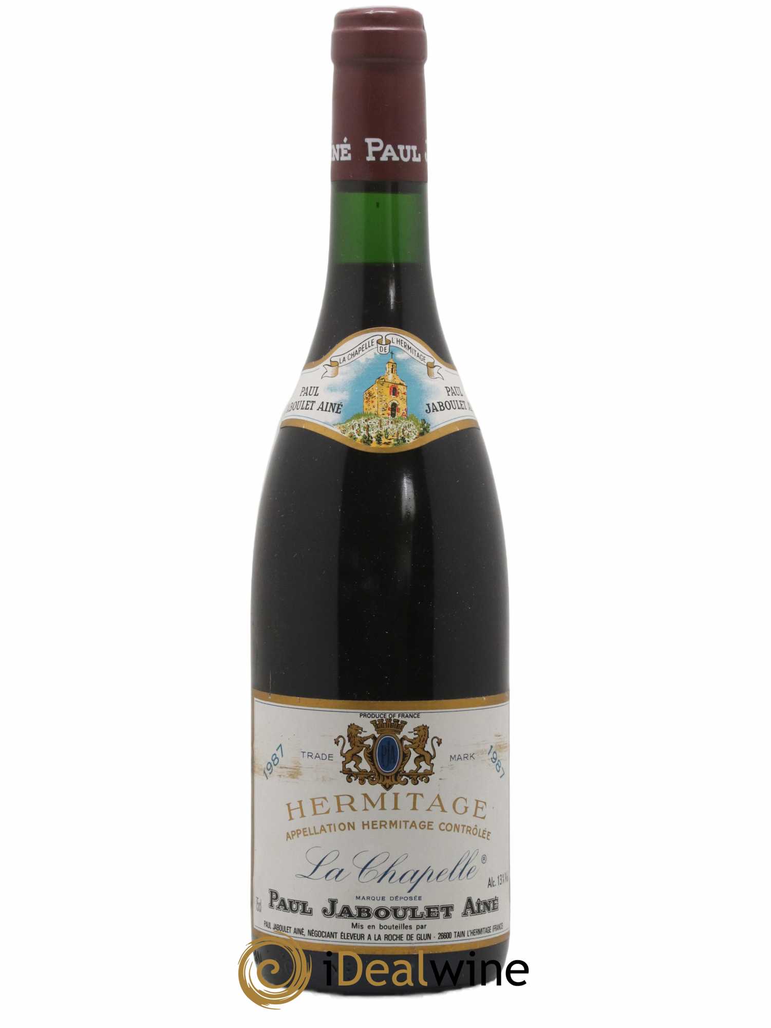 Hermitage La Chapelle Paul Jaboulet Ainé 1987 - Lot de 1 bouteille - 0