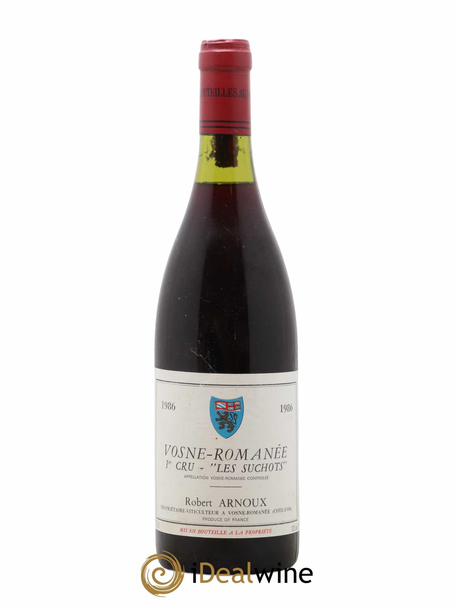 Vosne-Romanée 1er Cru Les Suchots Arnoux-Lachaux (Domaine) 1986 - Lot de 1 bouteille - 0