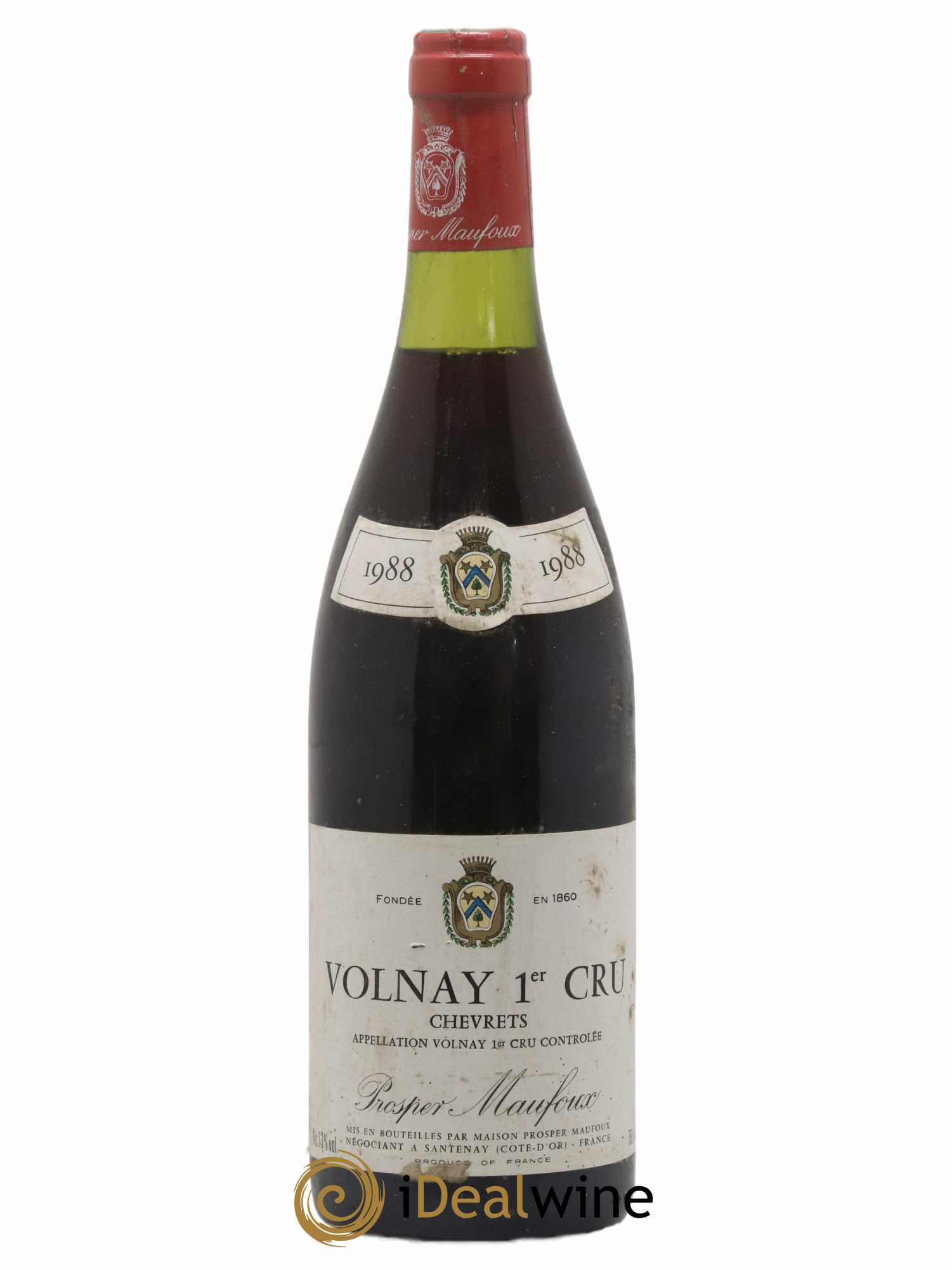 Volnay 1er Cru Chevrets Prosper Maufoux 1988 - Lot of 1 bottle - 0