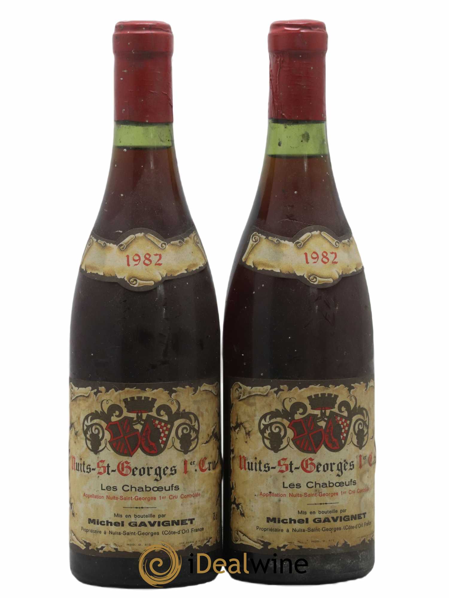 Nuits-Saint-Georges 1er Cru 1982 - Posten von 2 Flaschen - 0