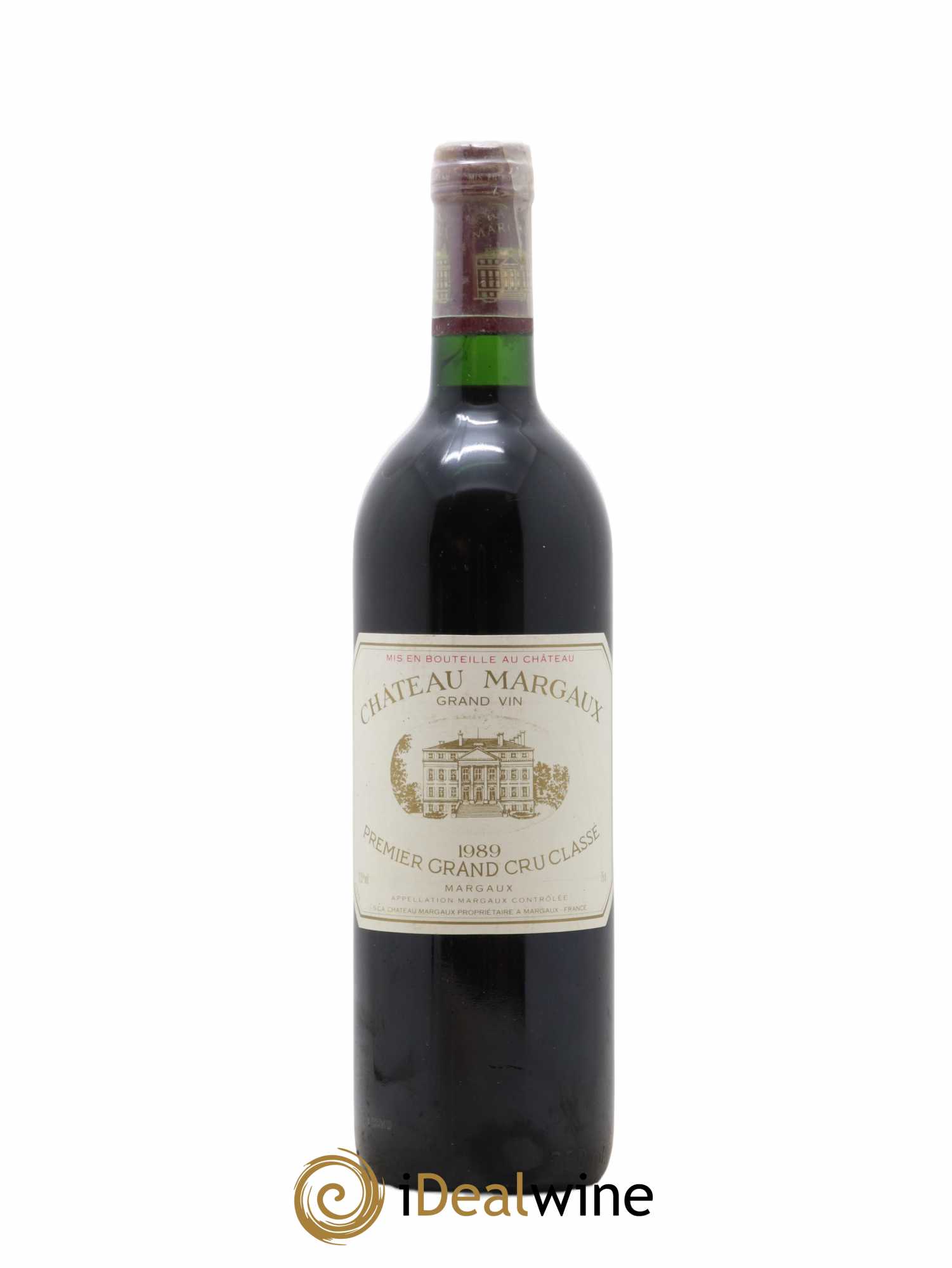 Château Margaux 1er Grand Cru Classé 1989 - Lot de 1 bouteille - 0