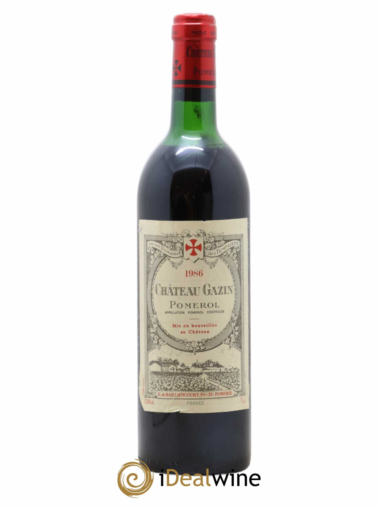 Château Gazin 1986 - Lot de 1 bouteille - 0