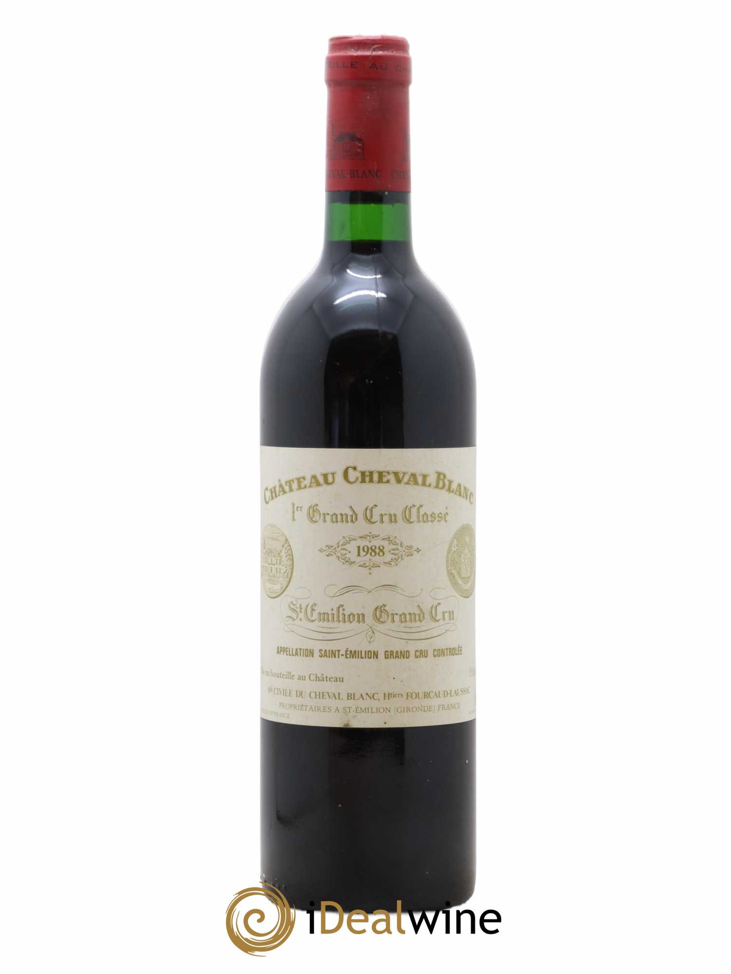 Château Cheval Blanc 1er Grand Cru Classé A 1988 - Lot de 1 bouteille - 0