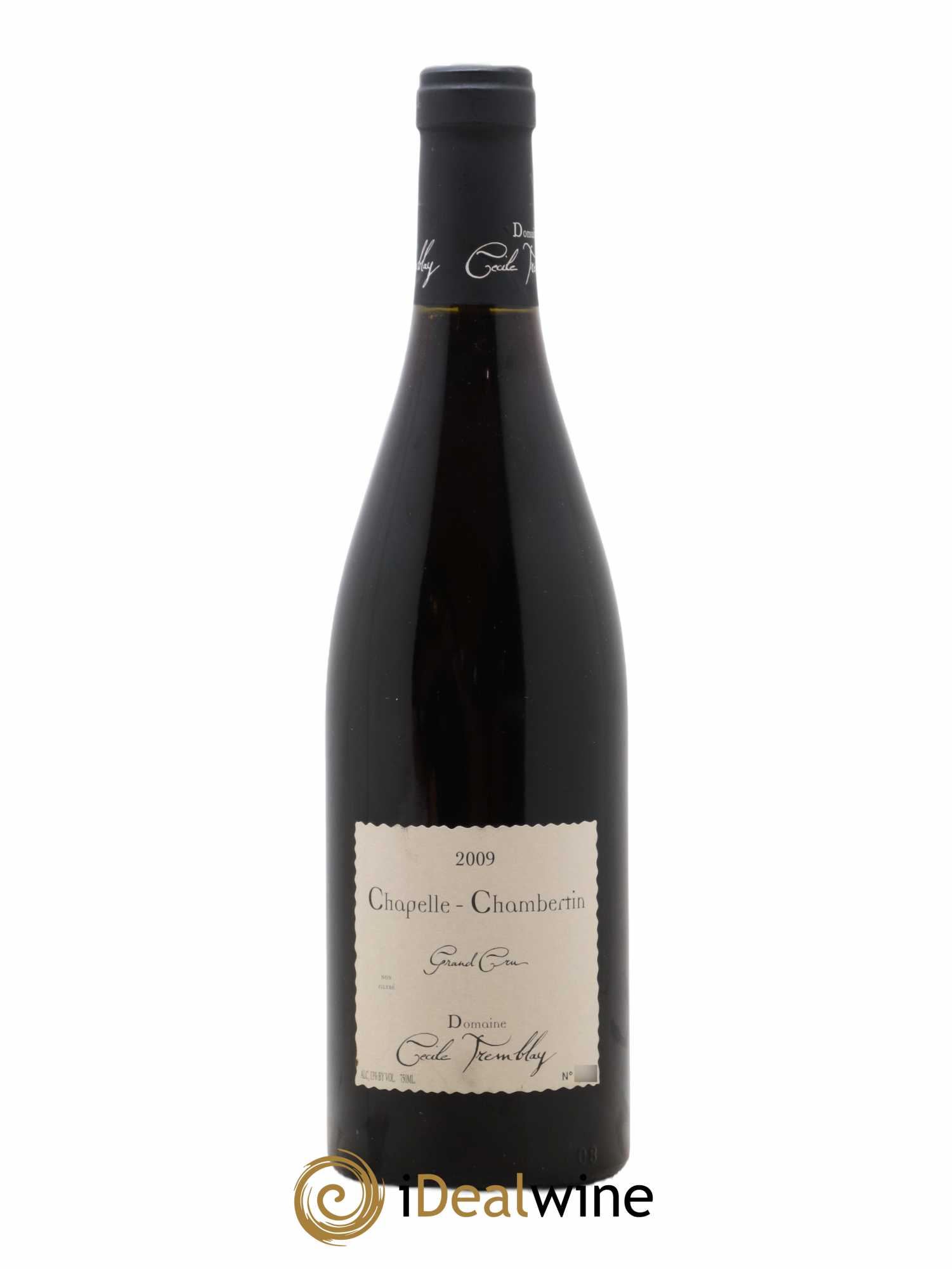 Chapelle-Chambertin Grand Cru Cécile Tremblay 2009 - Lot de 1 bouteille - 0