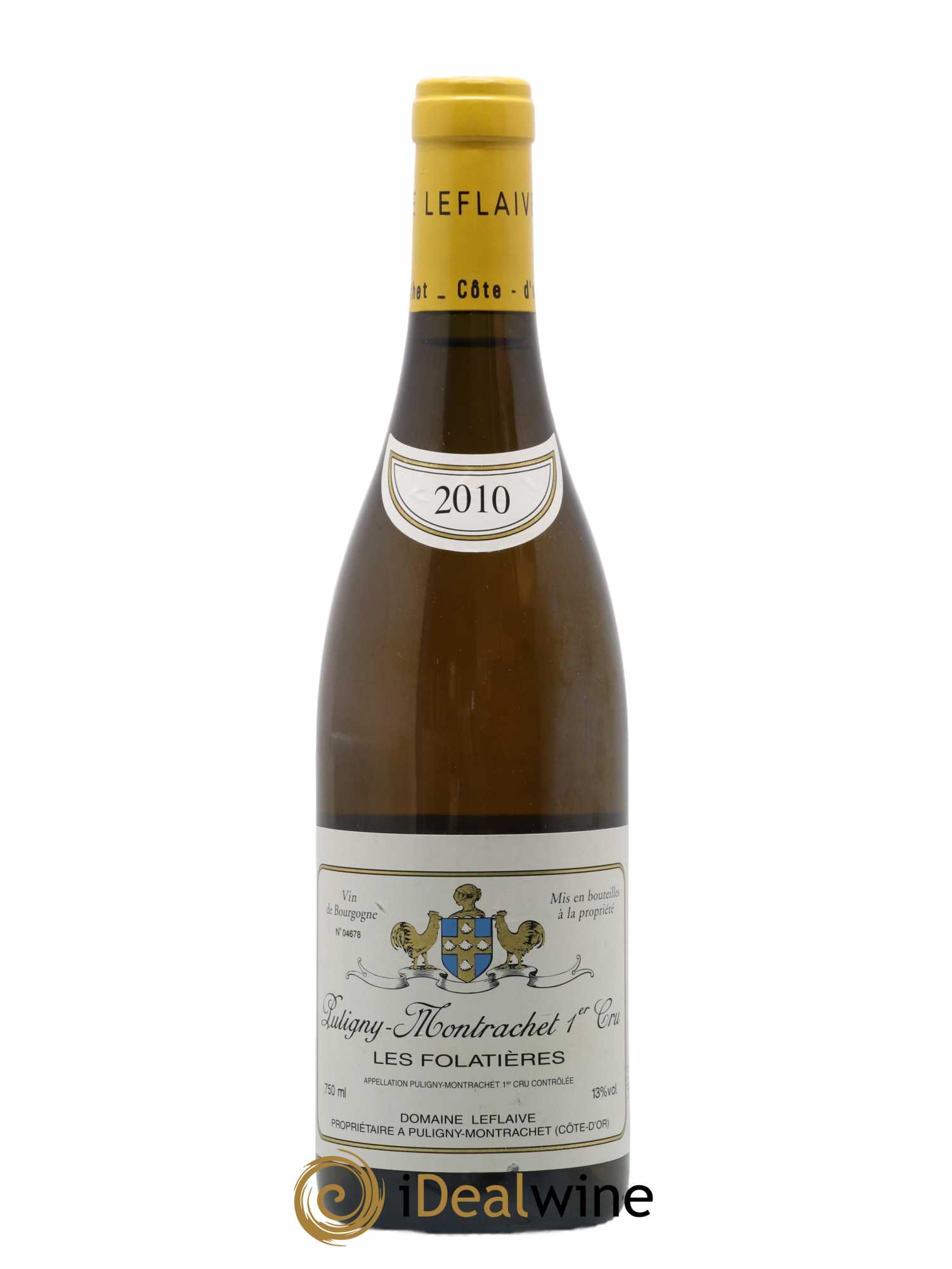 Puligny-Montrachet 1er Cru Clavoillon Leflaive (Domaine) 2010 - Lot de 1 bouteille - 0