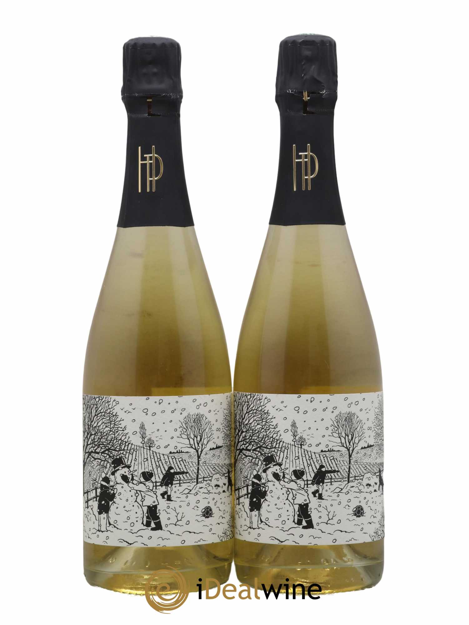 Champagne Blanc comme neige de Pascal et Romain Henin - Lot de 2 bouteilles - 0