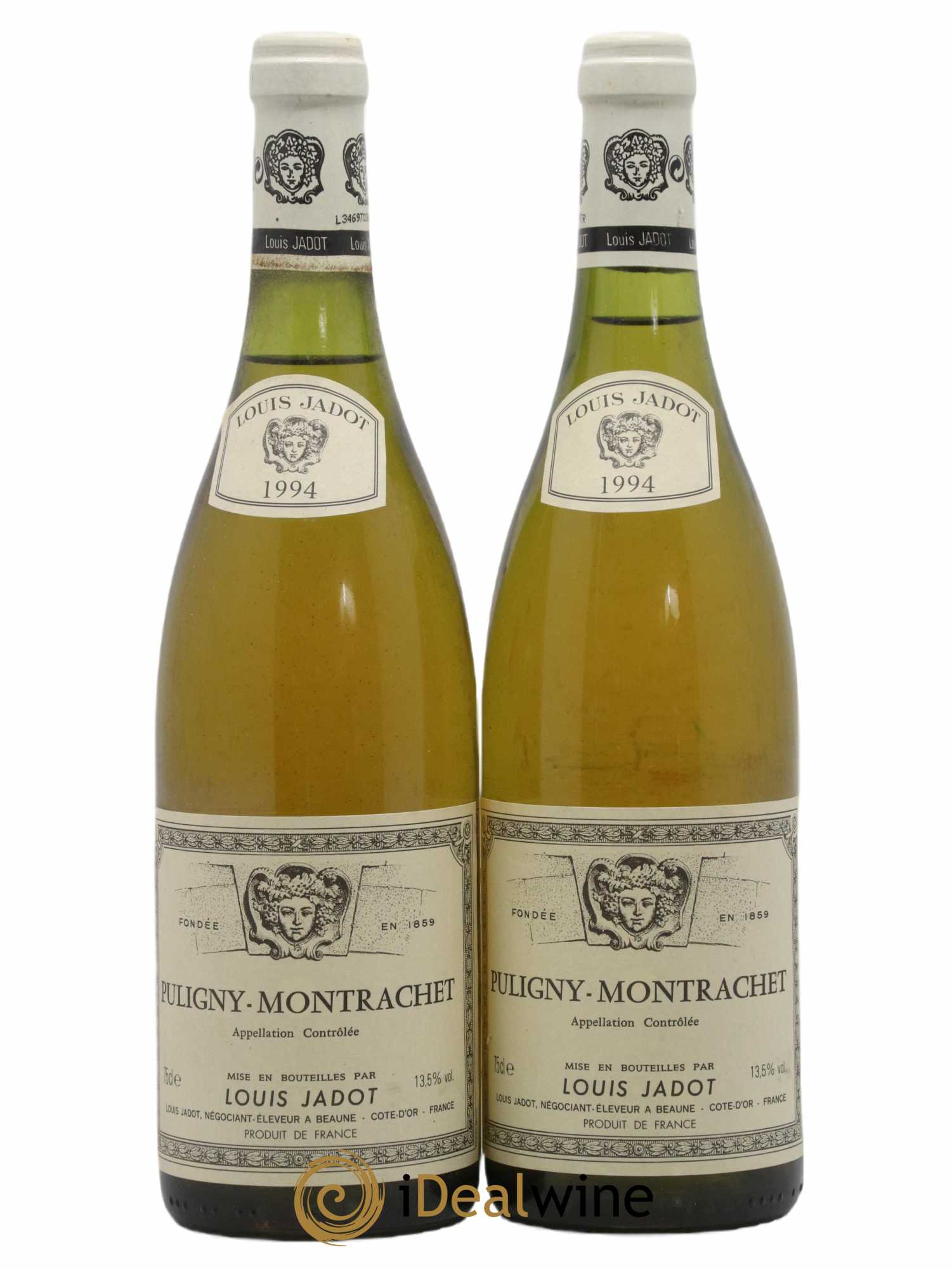 Puligny-Montrachet Louis Jadot 1994 - Lot de 2 bouteilles - 0