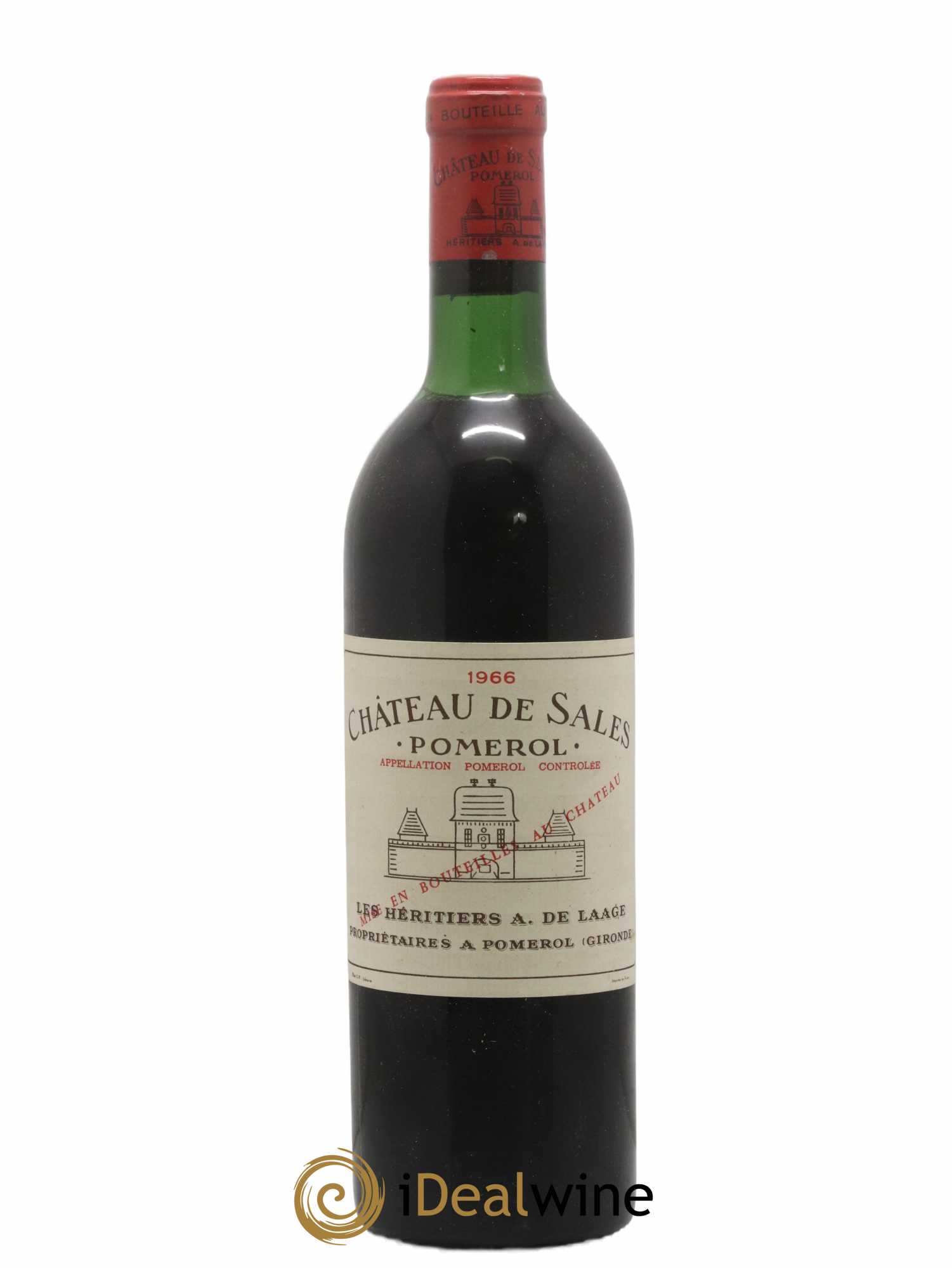 Château de Sales 1966 - Lot de 1 bouteille - 0