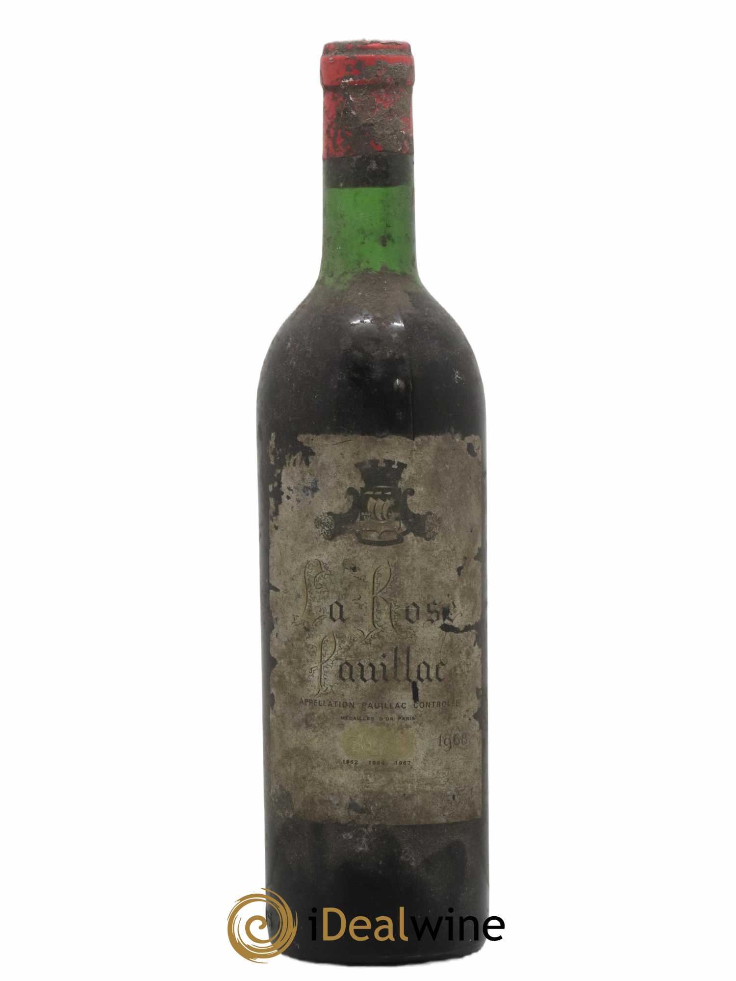 La Rose Pauillac 1968 - Lot de 1 bouteille - 0