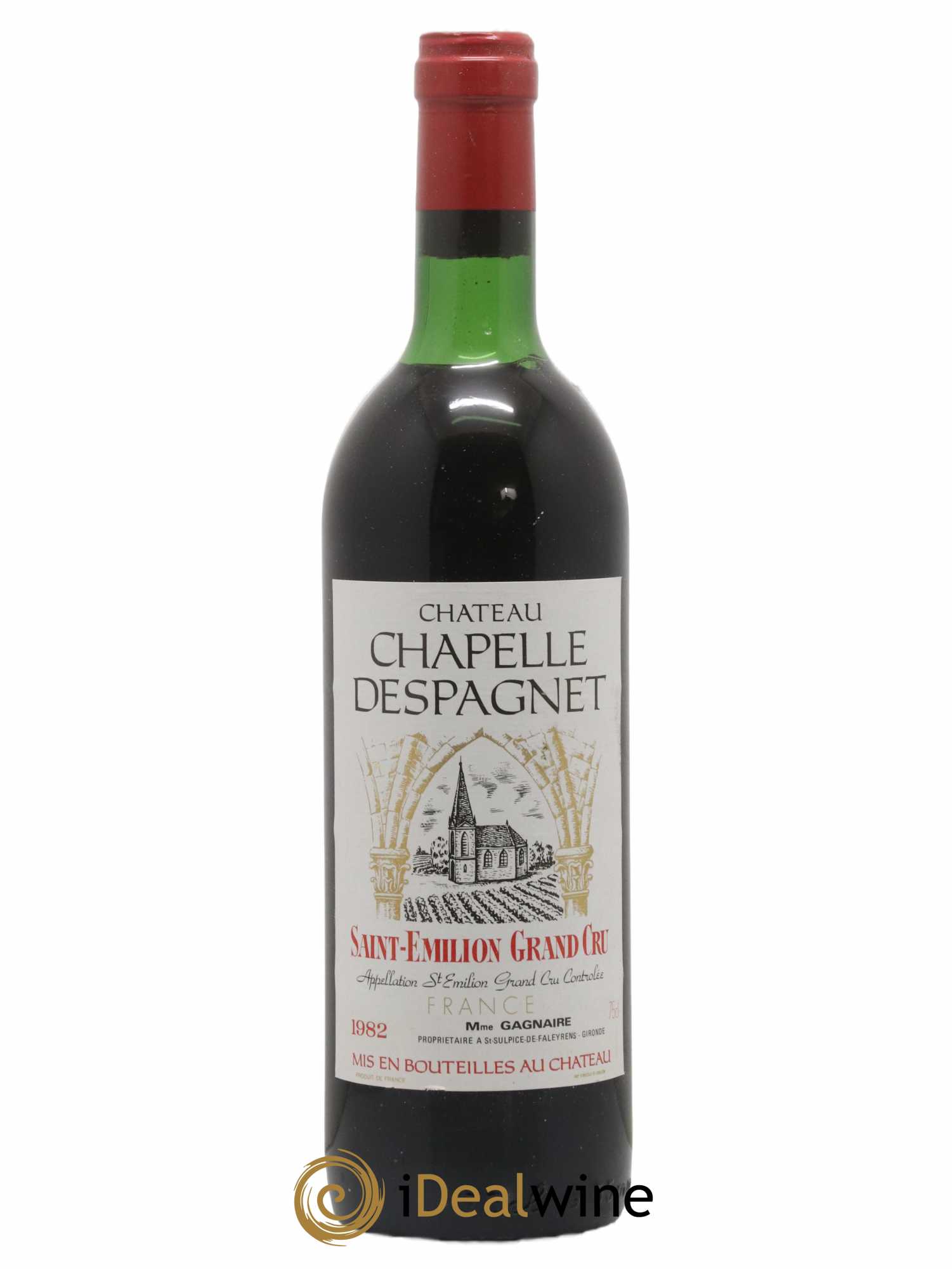 Saint-Émilion Grand Cru Château Chapelle Despagnet 1982 - Lot of 1 bottle - 0