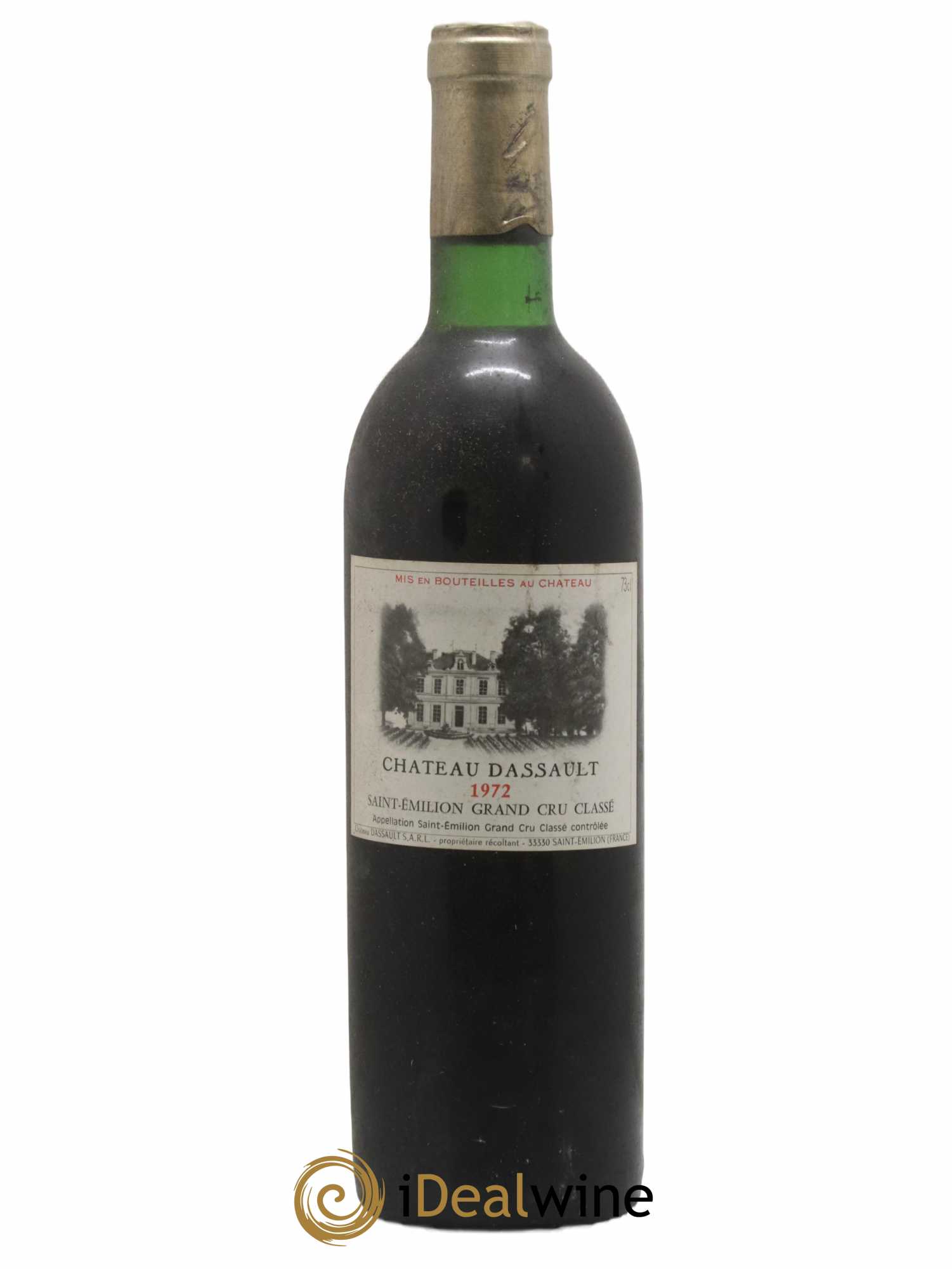 Château Dassault Grand Cru Classé 1972 - Lot de 1 bouteille - 0
