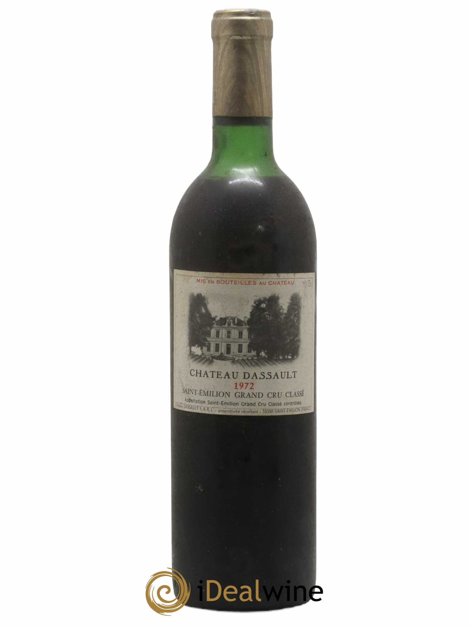 Château Dassault Grand Cru Classé 1972 - Lot de 1 bouteille - 0