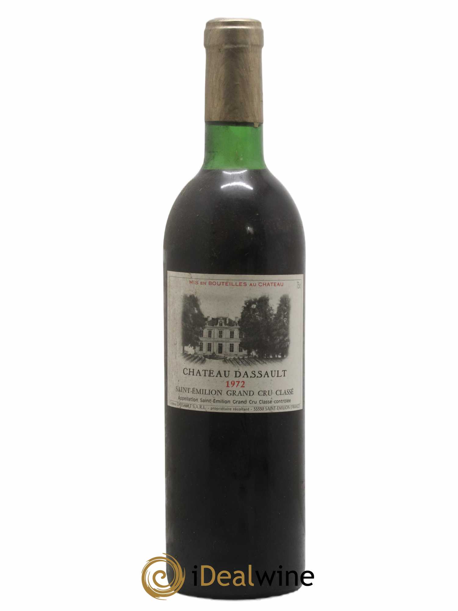 Château Dassault Grand Cru Classé 1972 - Lot de 1 bouteille - 0