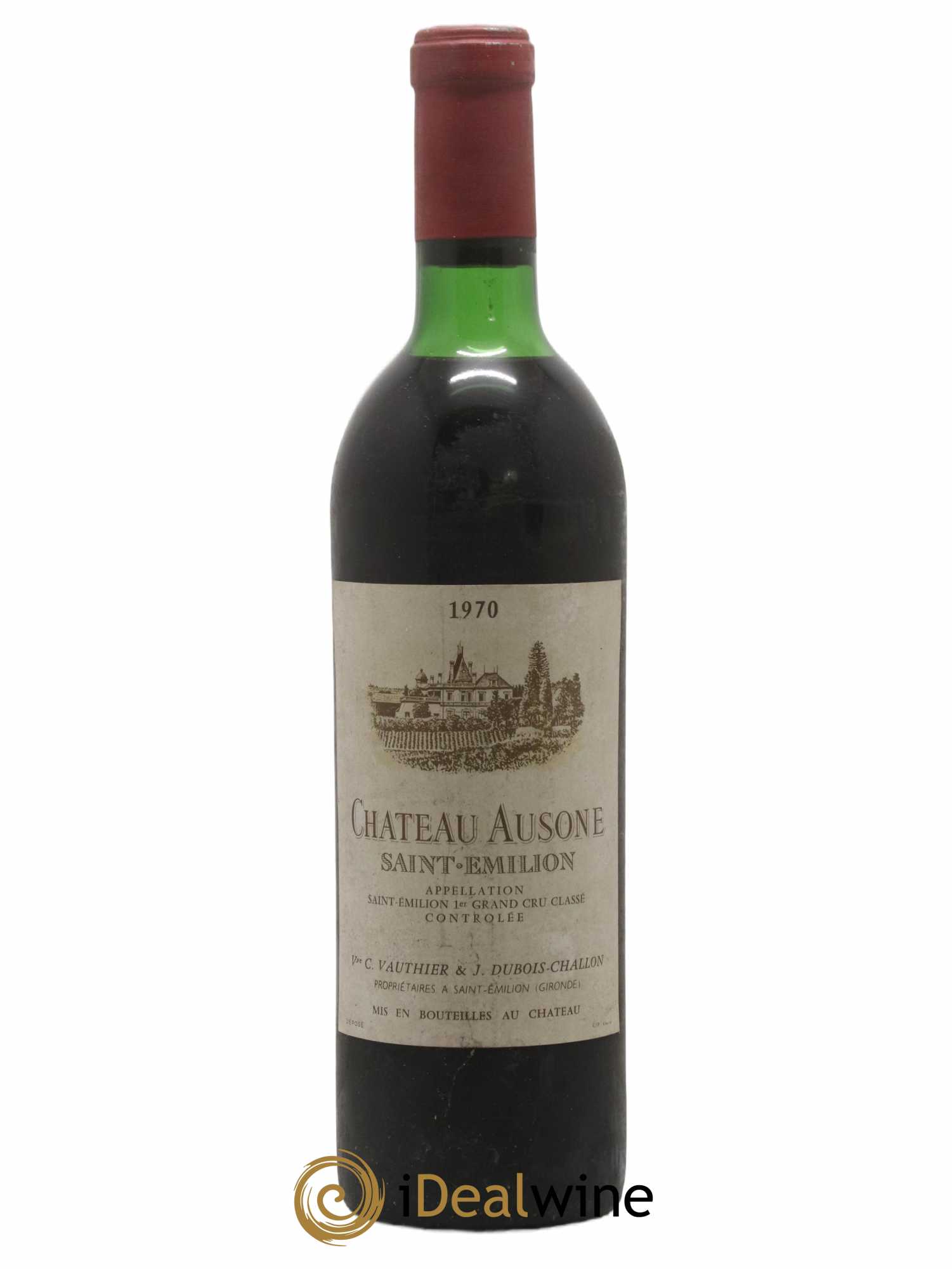 Château Ausone 1er Grand Cru Classé A 1970 - Lot de 1 bouteille - 0