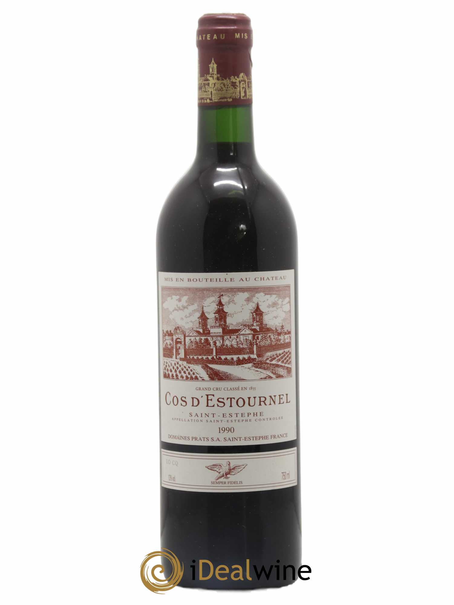 Cos d'Estournel 2ème Grand Cru Classé 1990 - Lot de 1 bouteille - 0