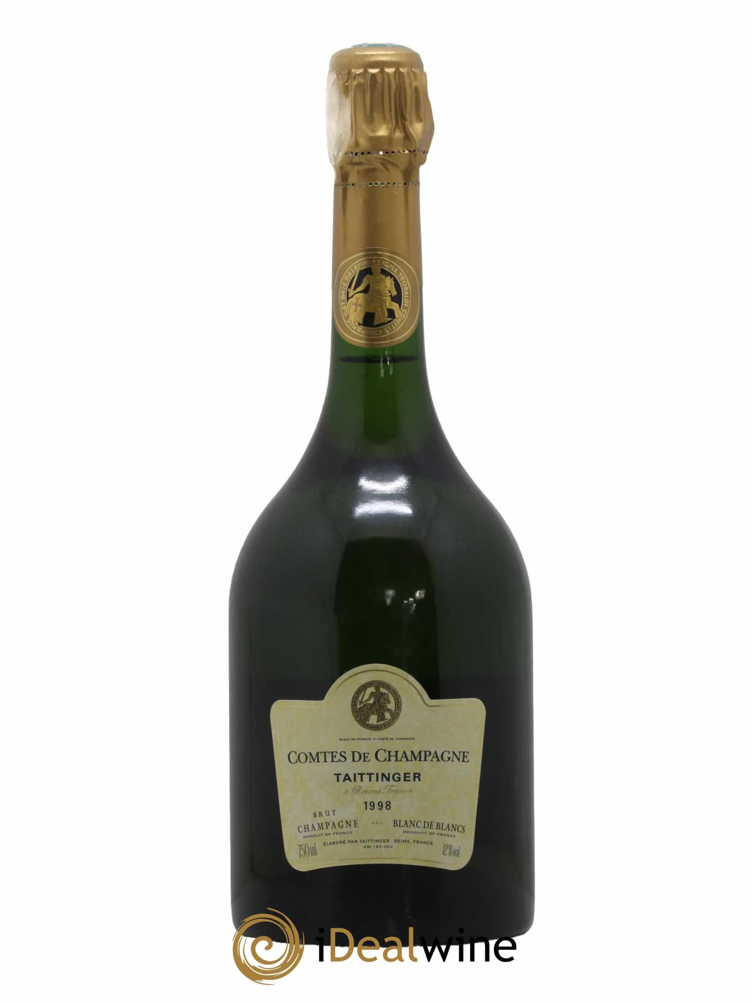 Comtes de Champagne Taittinger 1998 - Lot de 1 bouteille - 0