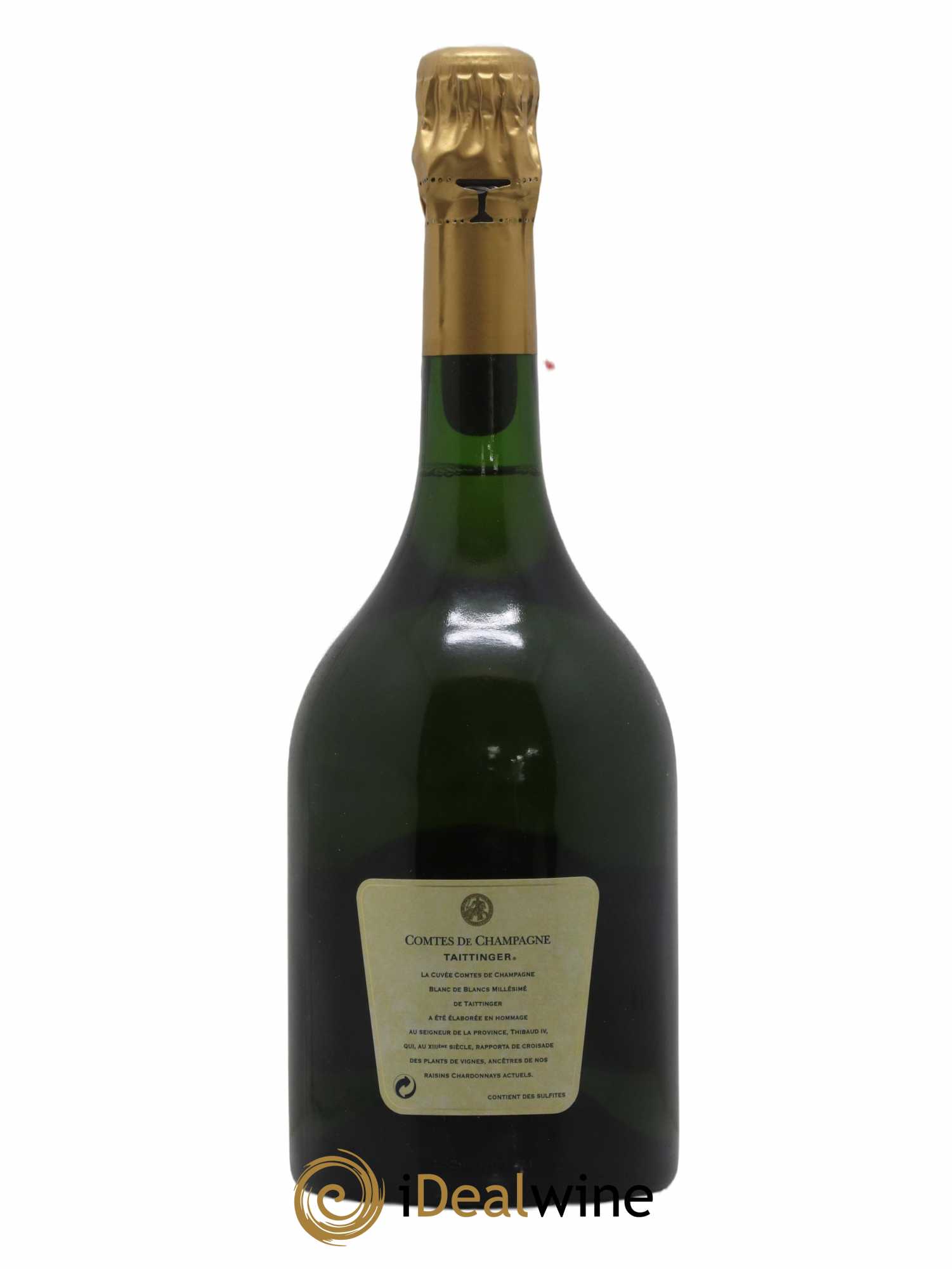 Comtes de Champagne Taittinger 1998 - Lot de 1 bouteille - 1