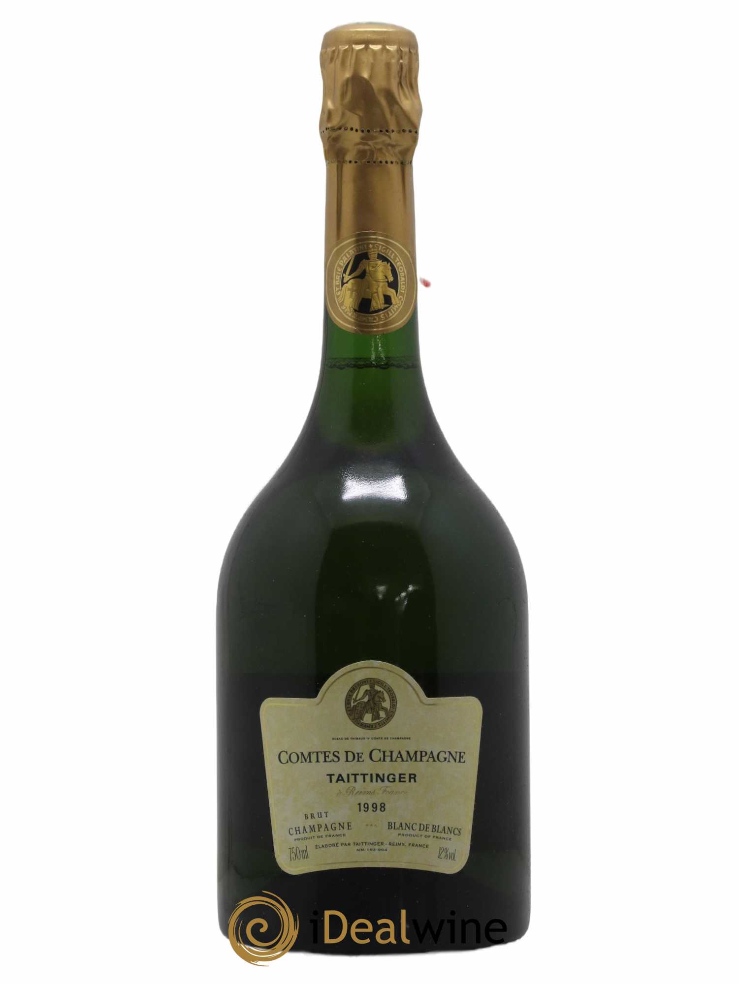 Comtes de Champagne Taittinger 1998 - Lot de 1 bouteille - 0