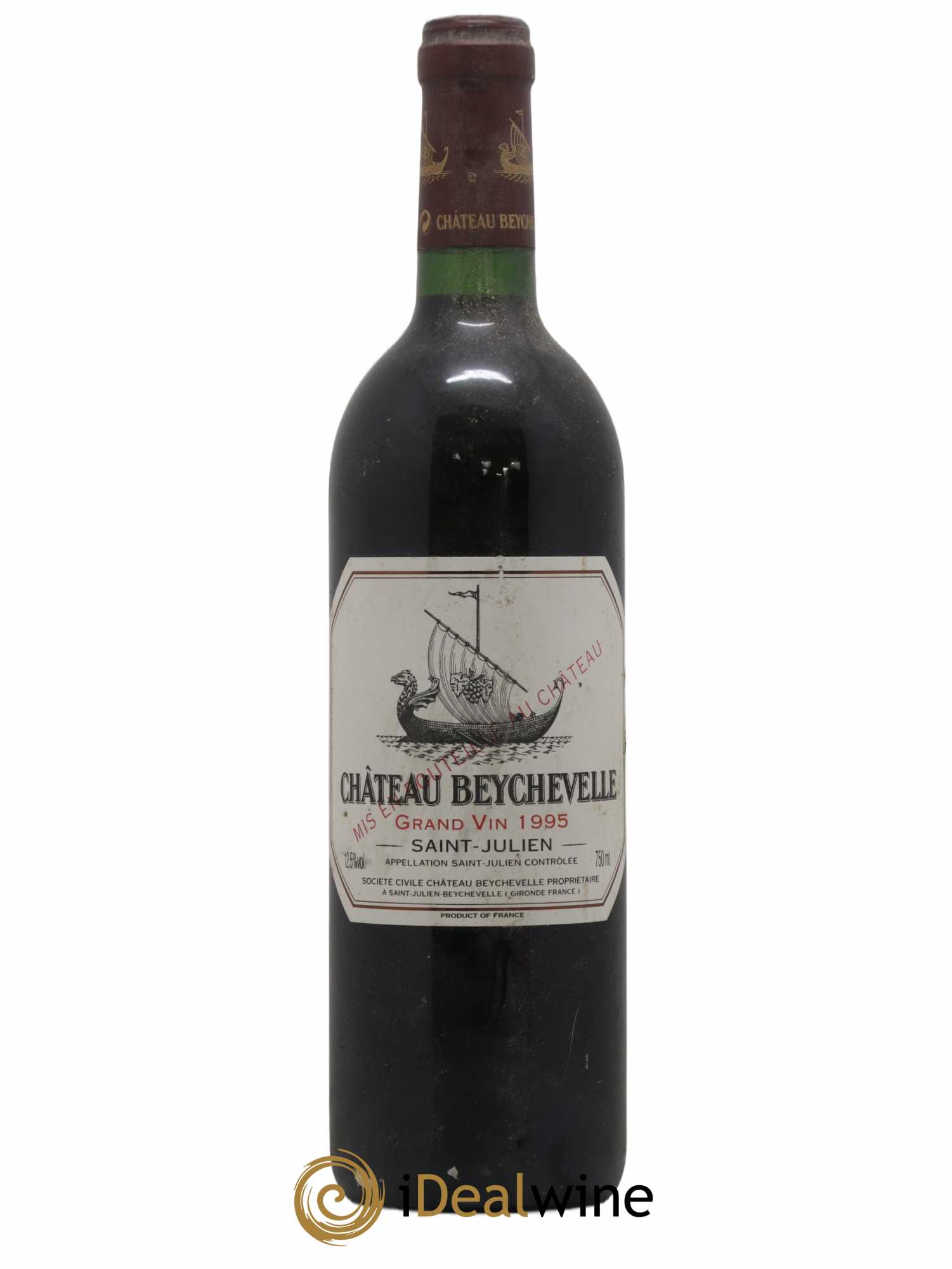 Château Beychevelle 4ème Grand Cru Classé 1995 - Lot de 1 bouteille - 0