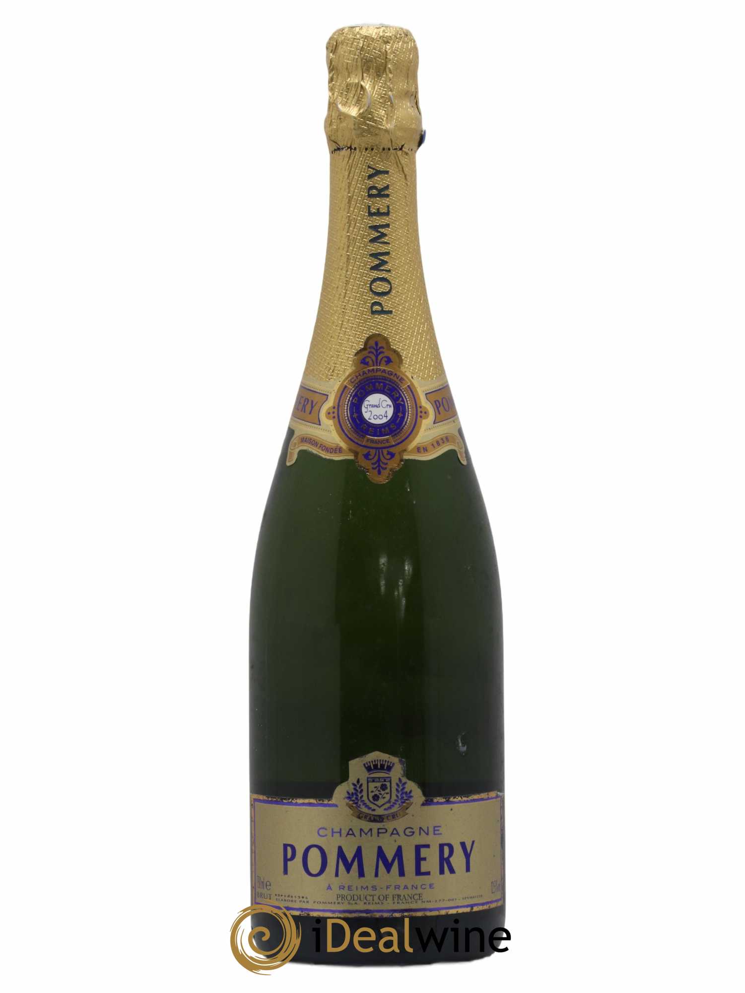 Brut Pommery 2004 - Lot de 1 bouteille - 0