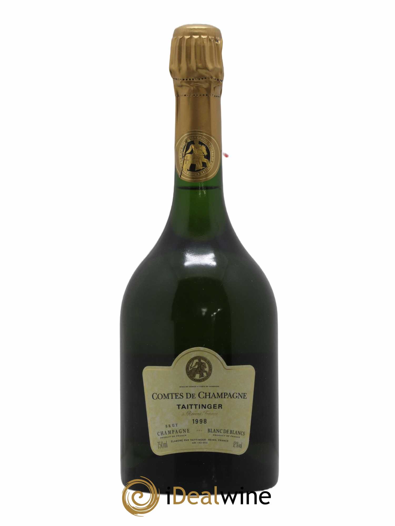 Comtes de Champagne Taittinger 1998 - Lot de 1 bouteille - 0