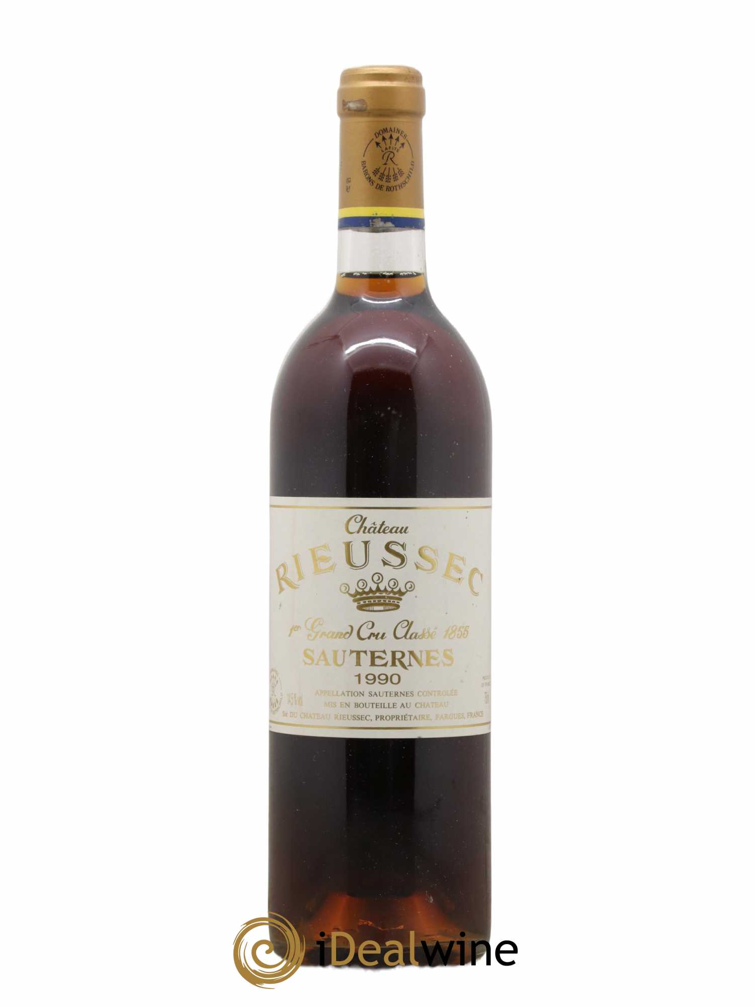 Château Rieussec 1er Grand Cru Classé 1990 - Posten von 1 Flasche - 0