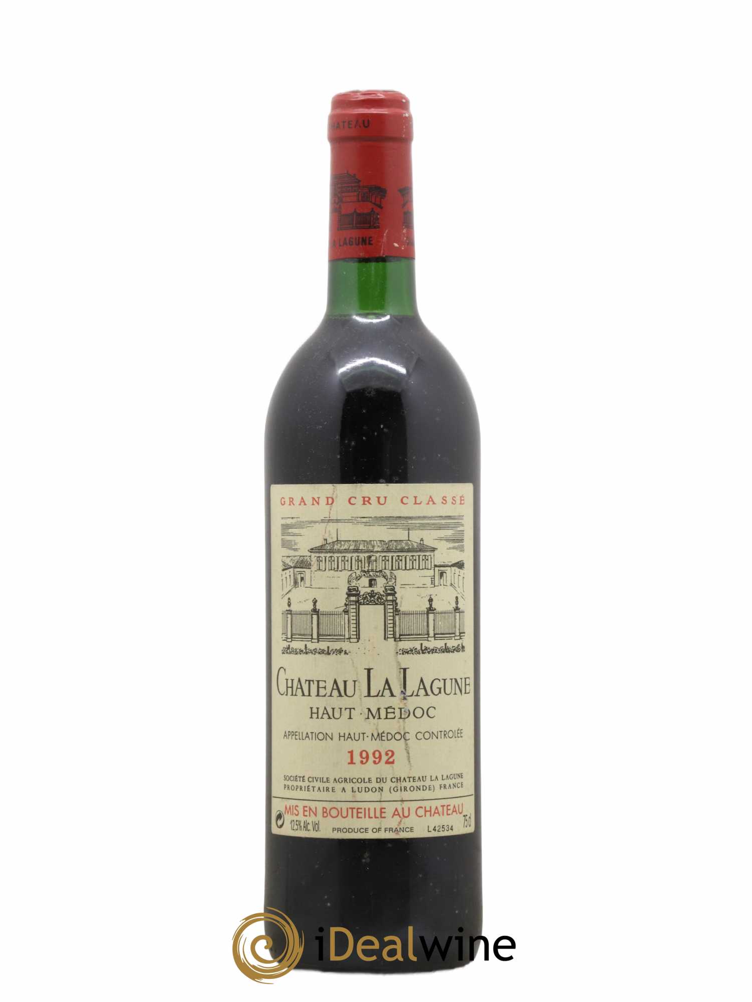 Château la Lagune 3ème Grand Cru Classé 1992 - Lot de 1 bouteille - 0