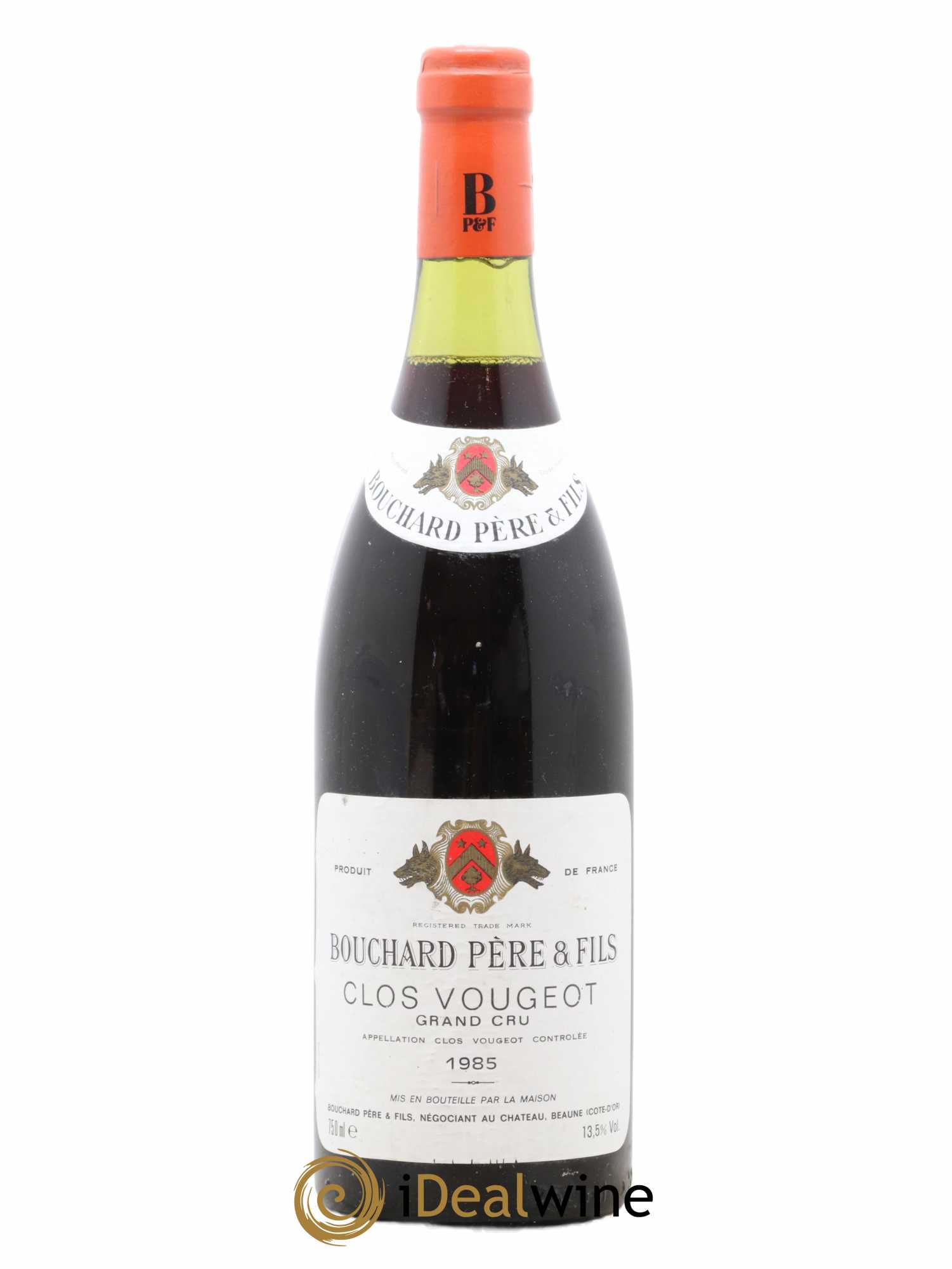 Clos de Vougeot Grand Cru Bouchard Père & Fils 1985 - Lot de 1 bouteille - 0