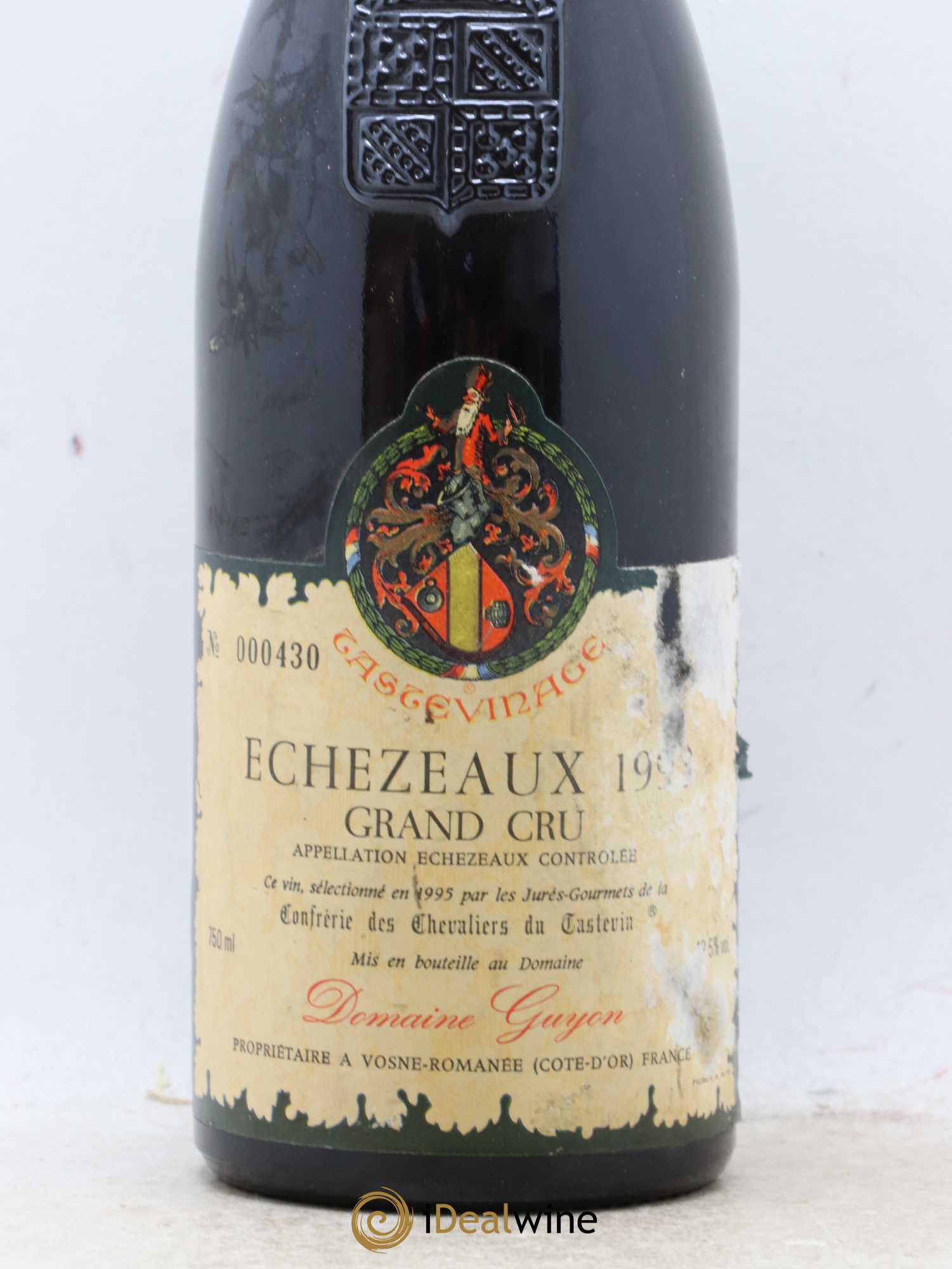 Echezeaux Grand Cru Tastevinage Domaine Guyon 1993 - Posten von 3 Flaschen - 1