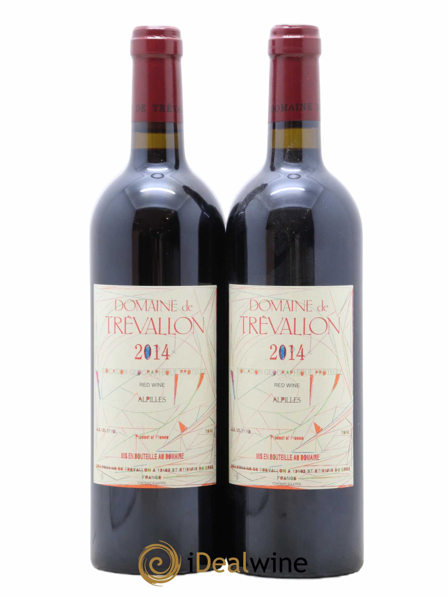 IGP Alpilles Trévallon (Domaine de) Eloi Dürrbach 2014 - Lot de 2 bouteilles - 0