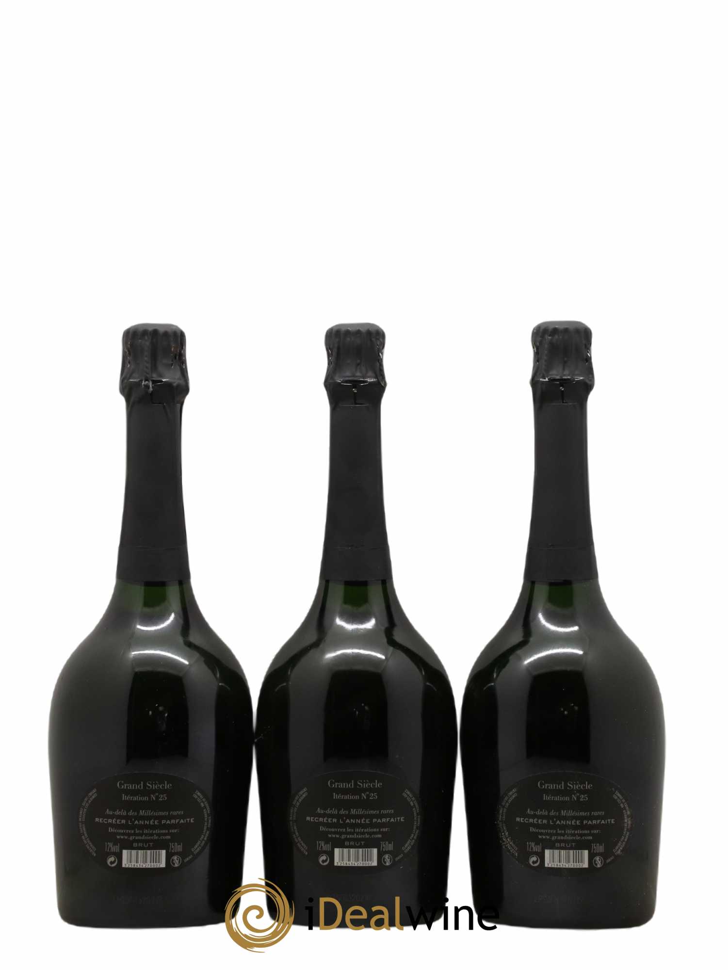 Grand Siècle Laurent Perrier Brut - Lot de 3 bouteilles - 1