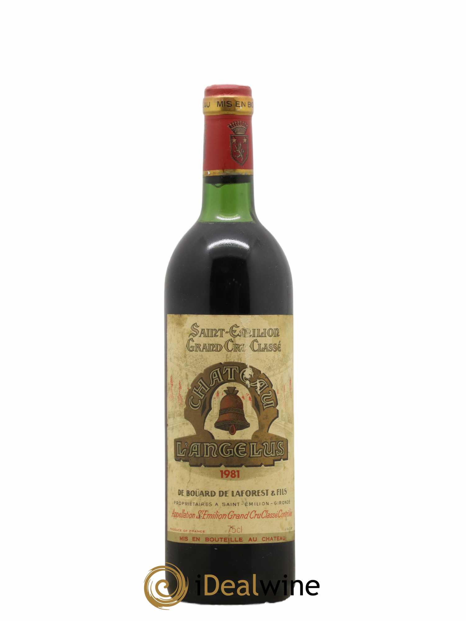 Château Angélus 1er Grand Cru Classé A 1981 - Lot de 1 bouteille - 0