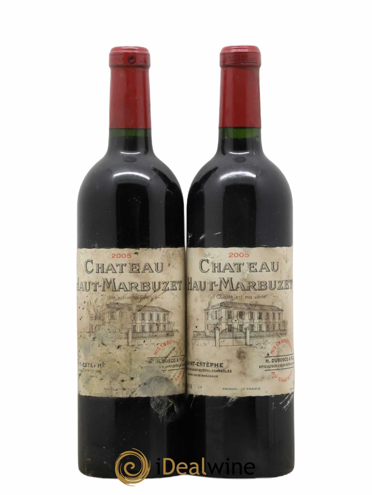 Château Haut Marbuzet 2005 - Lot de 2 bouteilles - 0