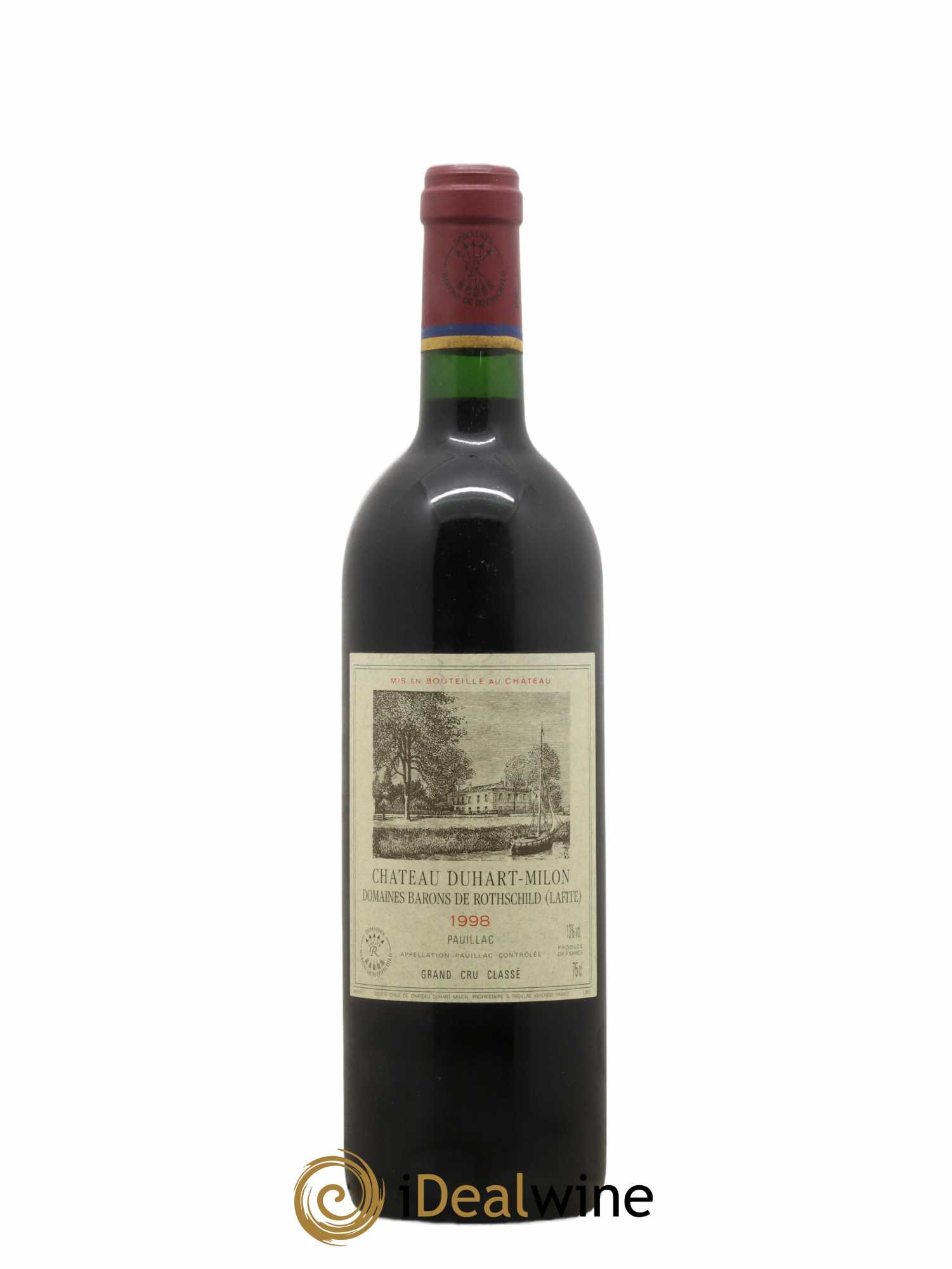 Château Duhart-Milon 4ème Grand Cru Classé 1998 - Lot de 1 bouteille - 0