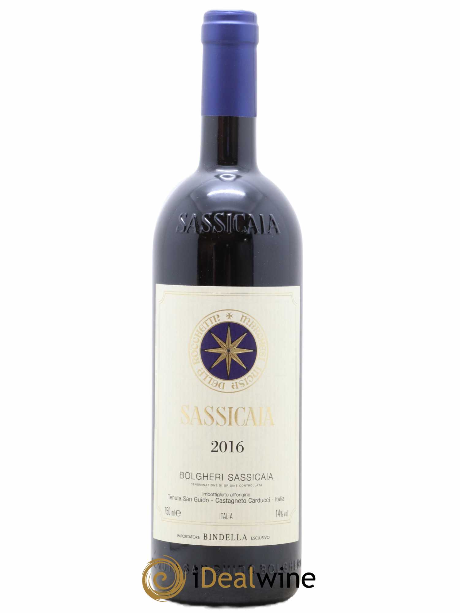 Bolgheri DOC Sassicaia Tenuta San Guido 2016 - Lot de 1 bouteille - 0