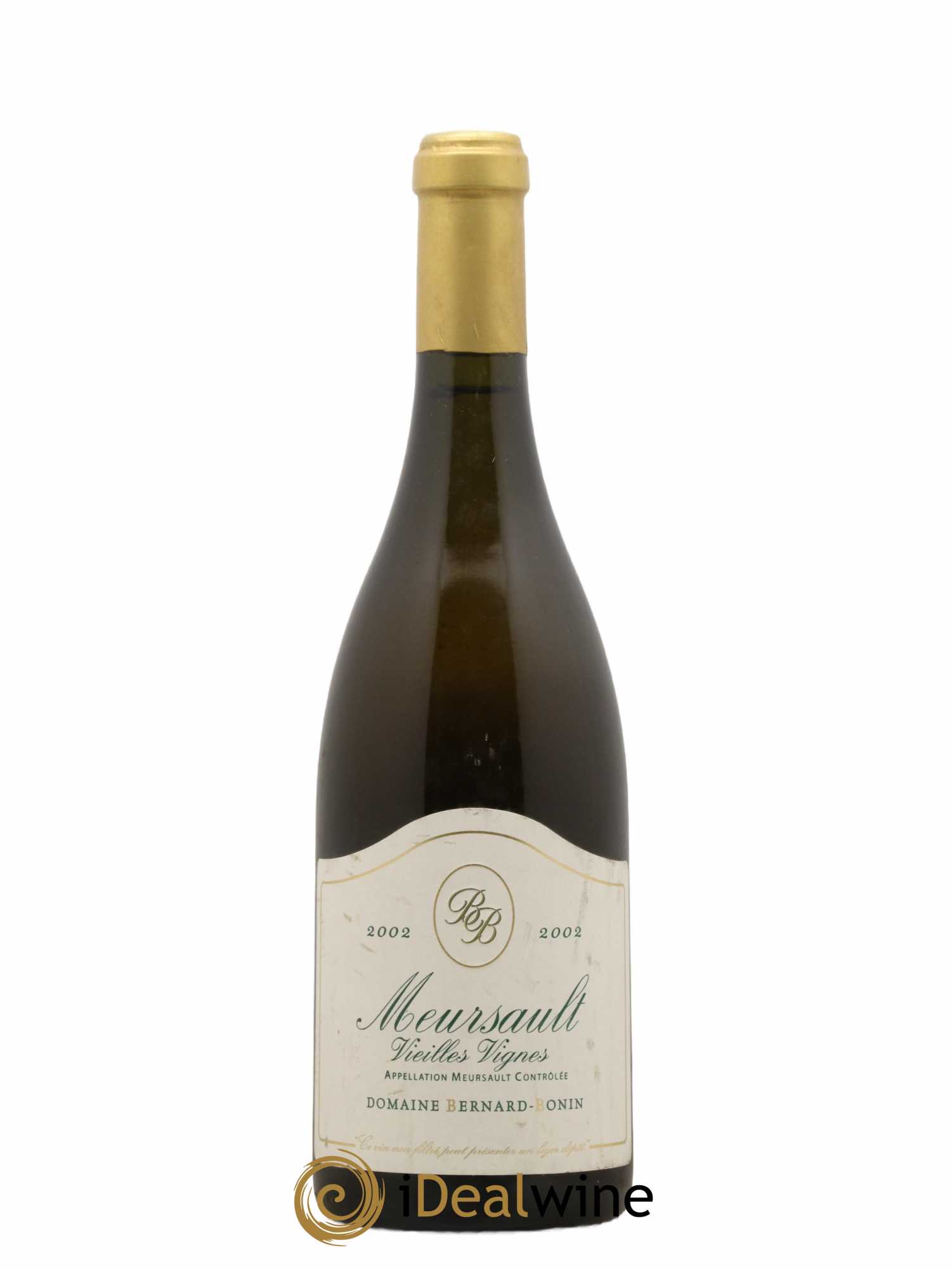 Meursault Vieilles Vignes Bernard Bonin 2002 - Lot de 1 bouteille - 0