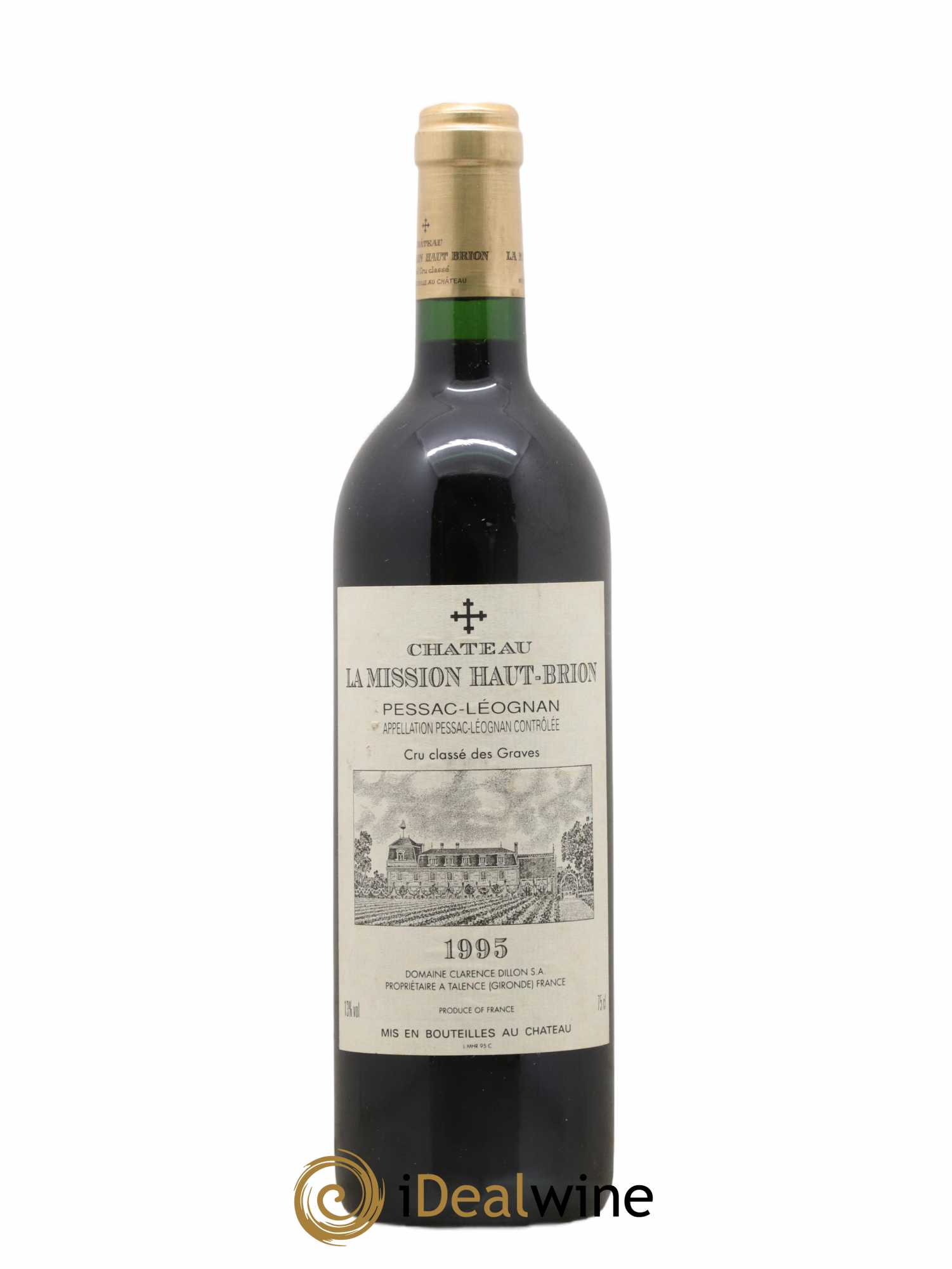 Château la Mission Haut-Brion Cru Classé de Graves 1995 - Lot de 1 bouteille - 0
