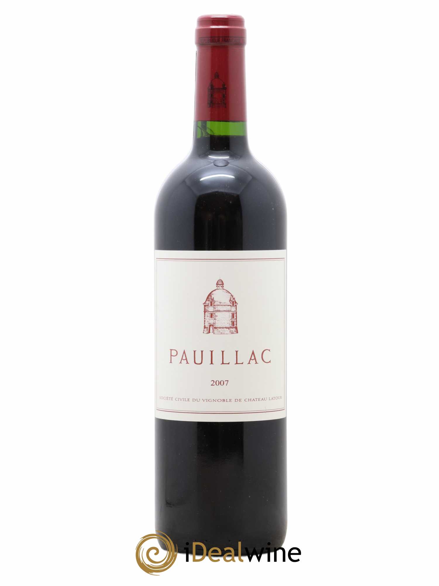 Pauillac de Château Latour 2007 - Lot de 1 bouteille - 0